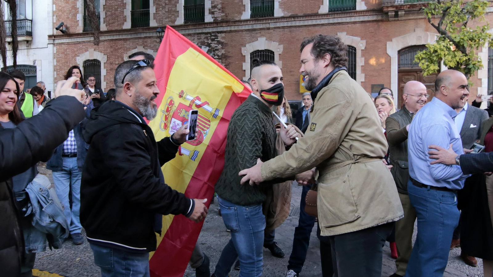 Imágenes del mitin de Vox en Jerez