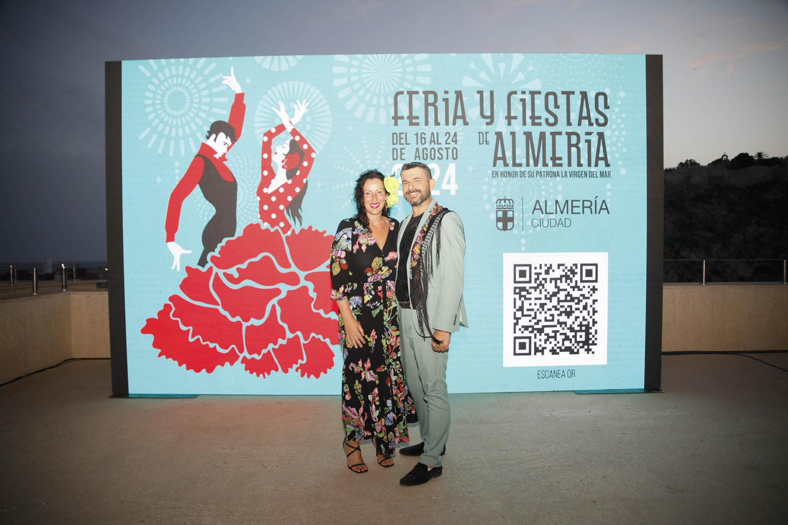 Presentación de la Feria de Almería 2024 en honor de la Virgen del Mar, en imágenes