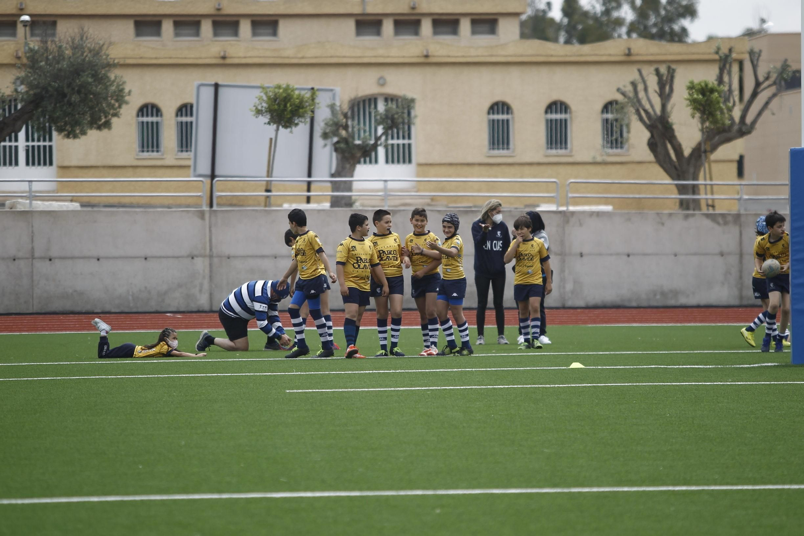 Fotogalería rugby sub-12 andaluz en la Base de La Legión. Viator (Almería)