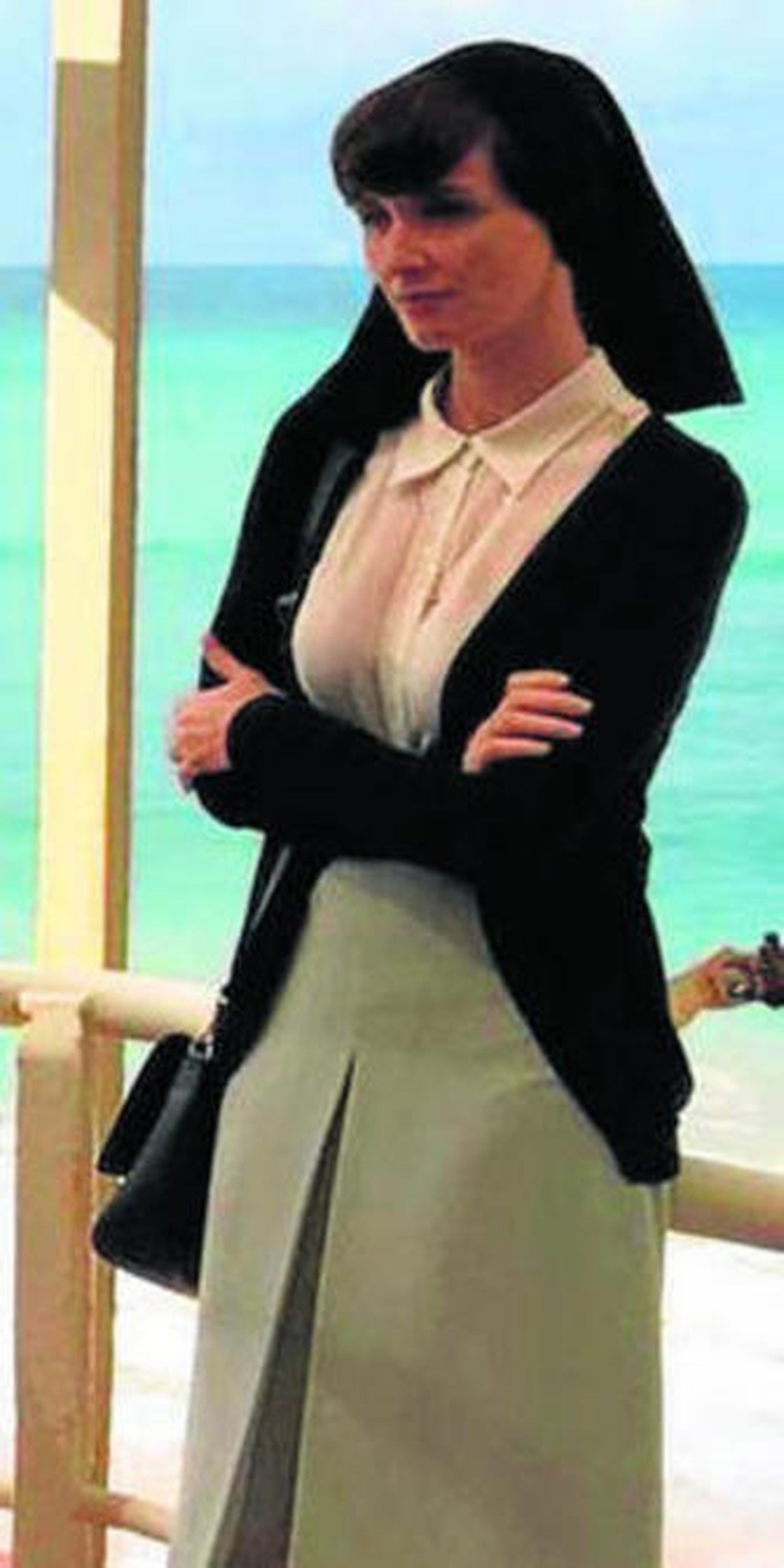 Paz Vega como la religiosa Lucía.