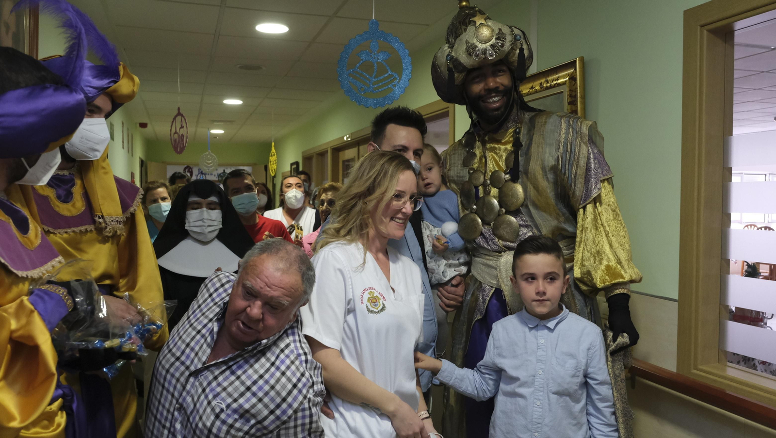 Los Reyes Magos en la Residencia Santa Teresa Jornet