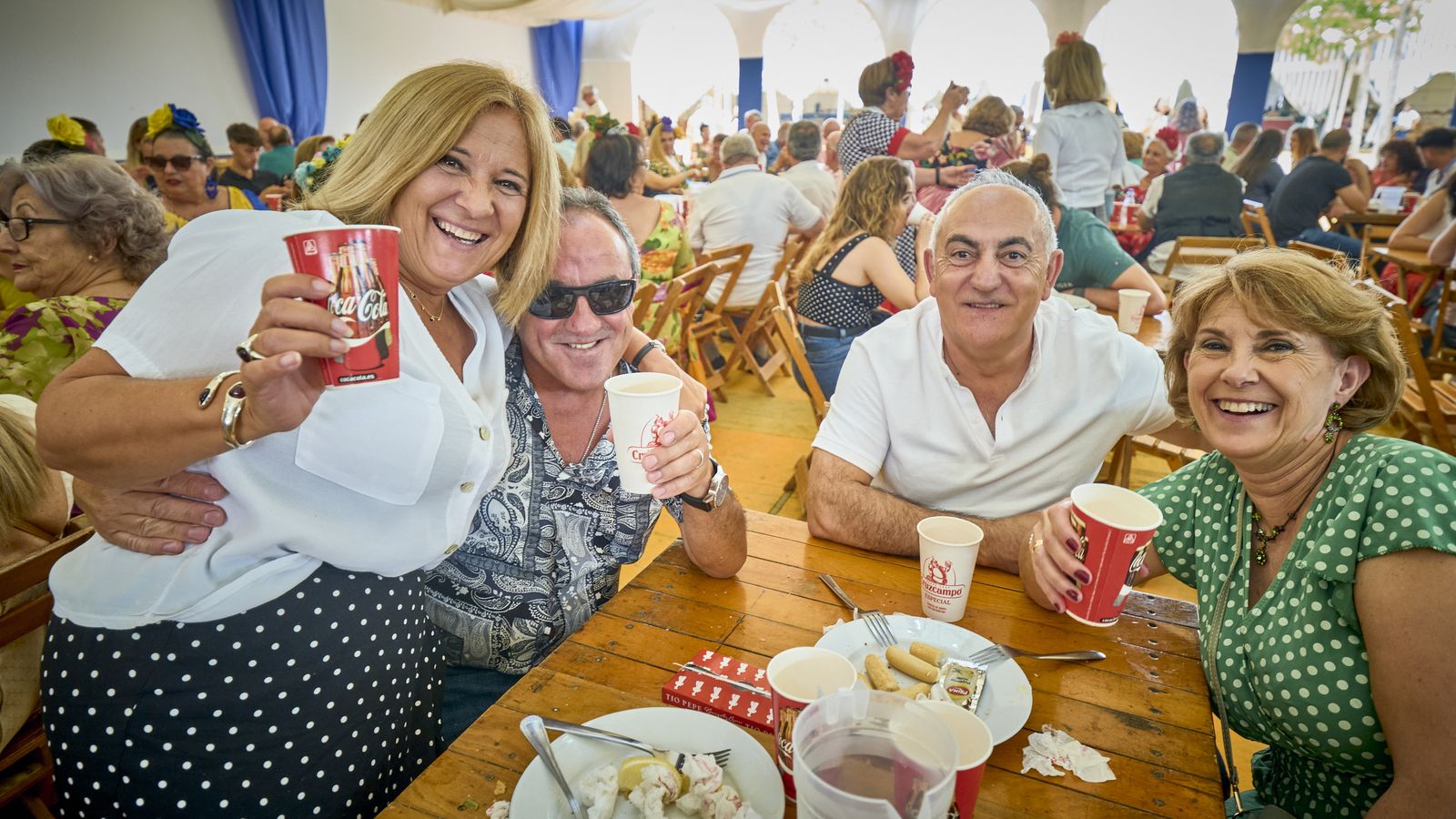 Imagen del primer día de la Feria de Puerto Real 2022