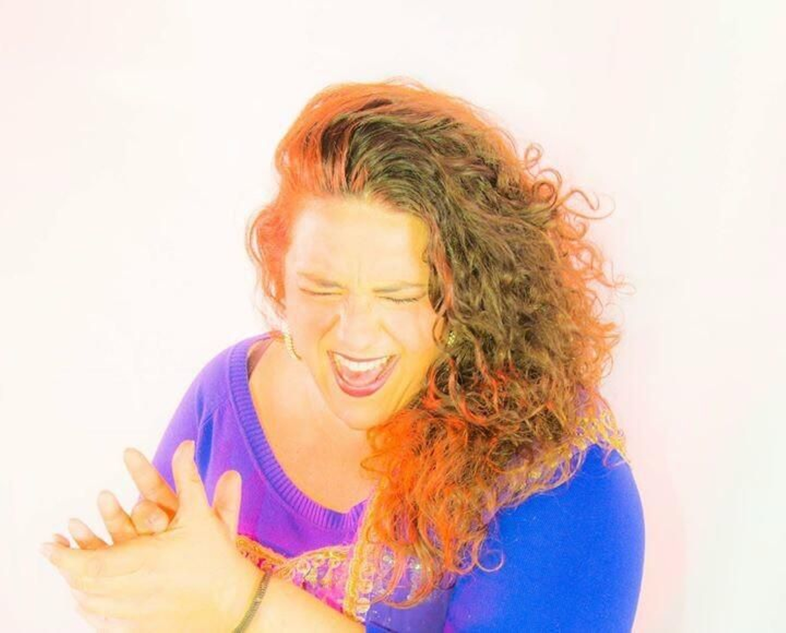 Una imagen de la cantaora Leo Power.