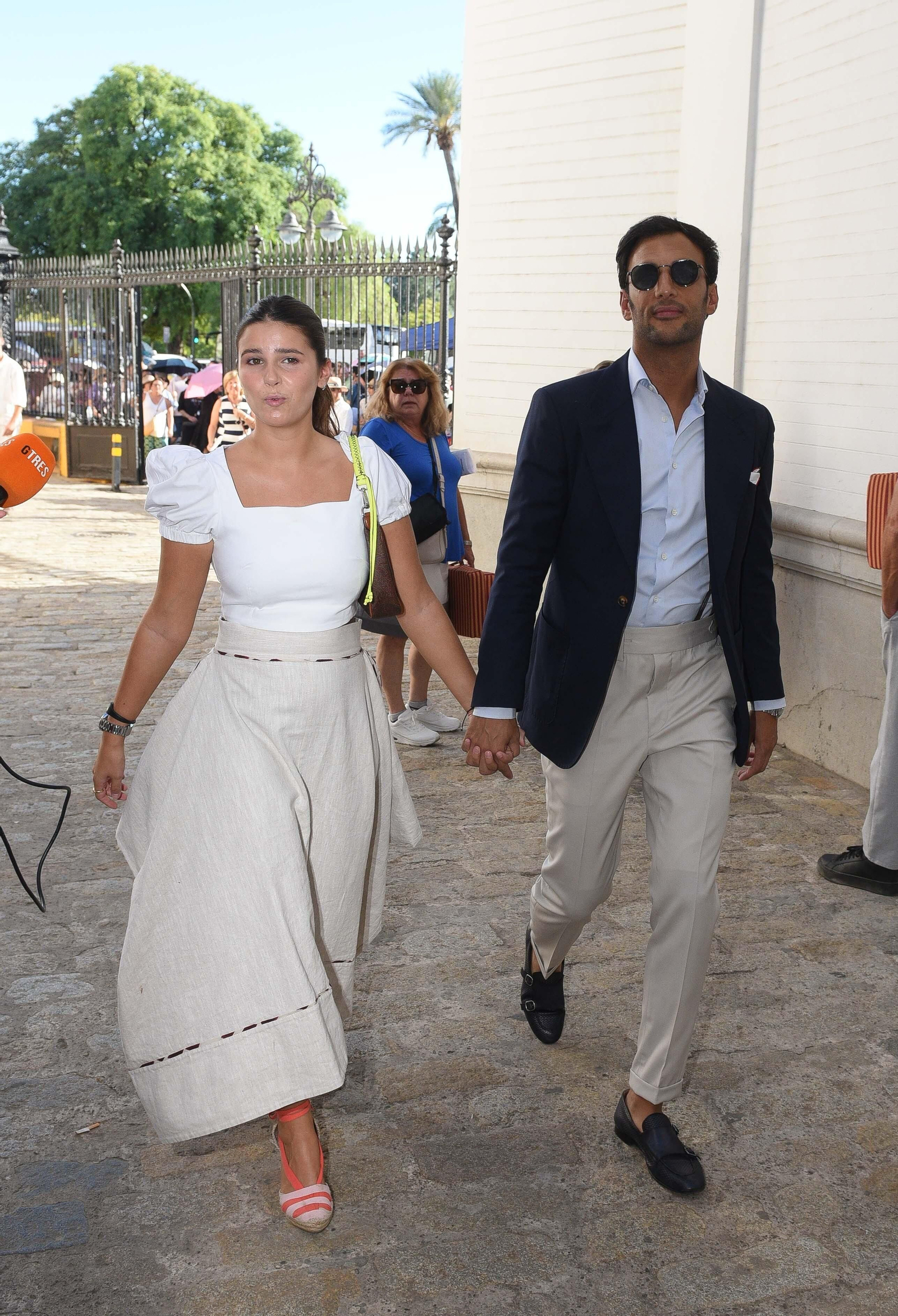 Cayetana Rivera y su novio, Manuel Vega