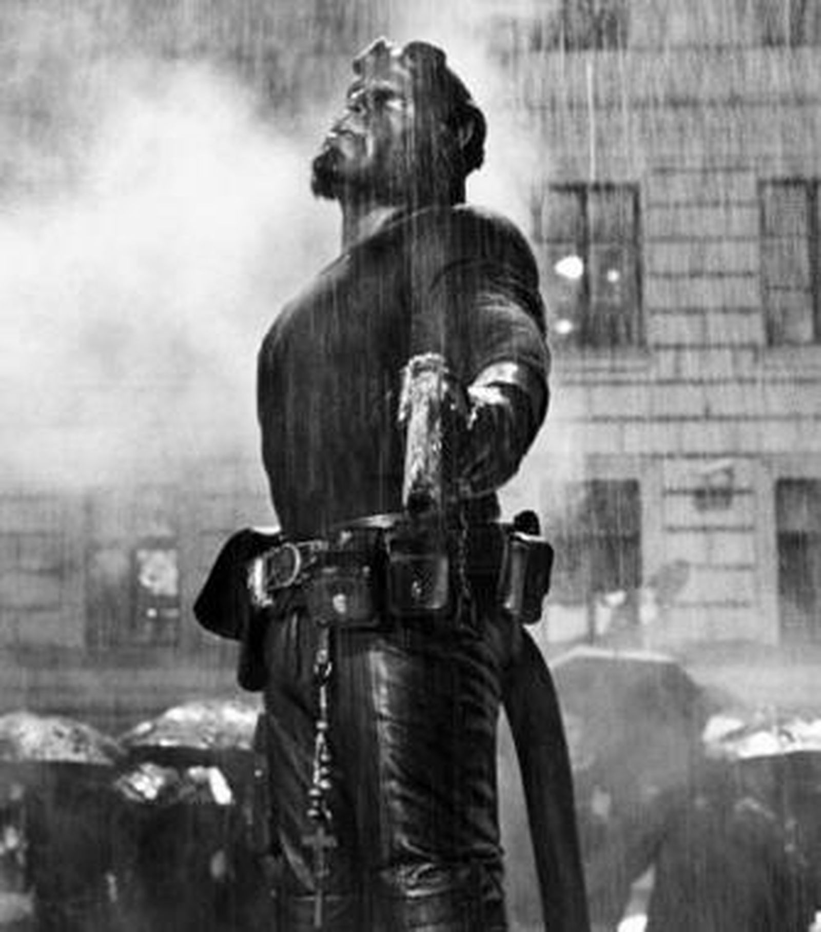 El actor Ron Perlman, habitual aliado de Del Toro, como 'Hellboy'.