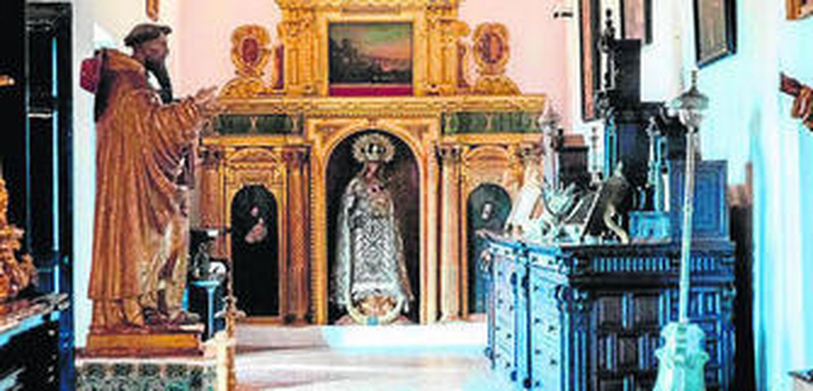 Una de las salas del Archivo General de la Casa Medina Sidonia.