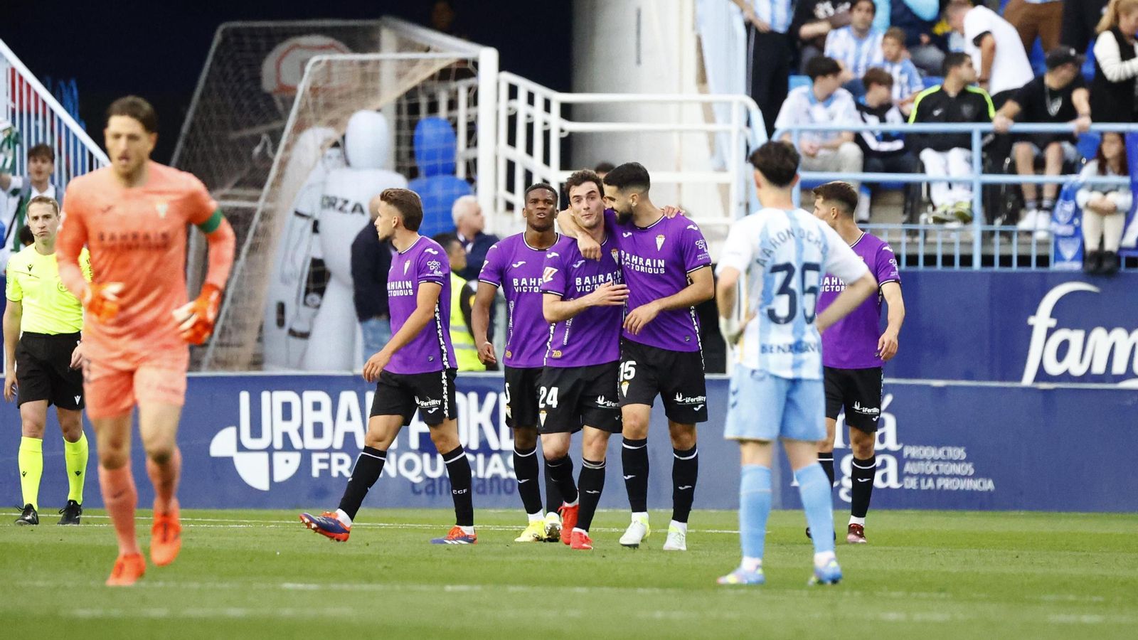 Las fotos del Málaga CF-Córdoba