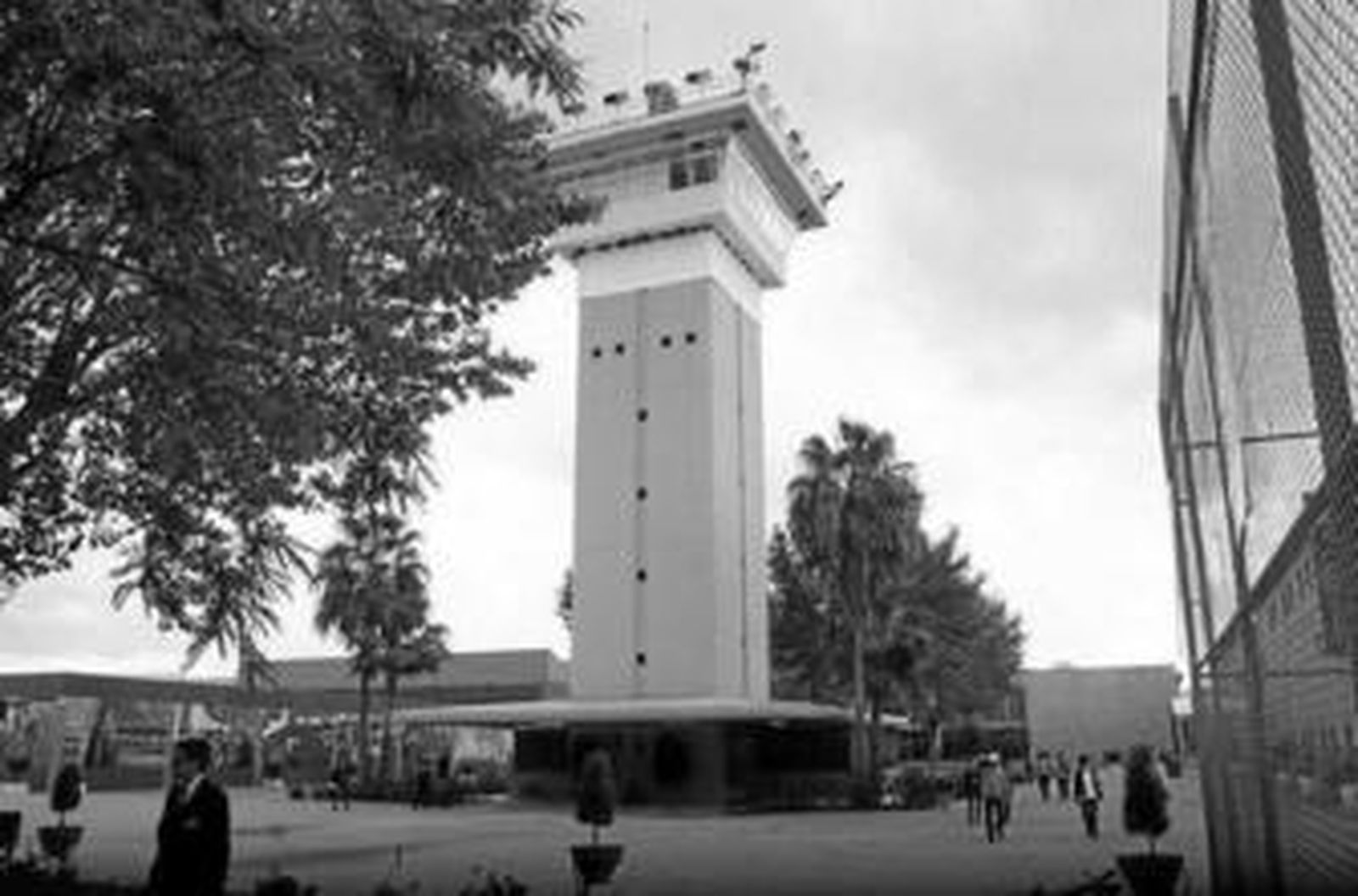 Recinto interior del centro penitenciario de Huelva.