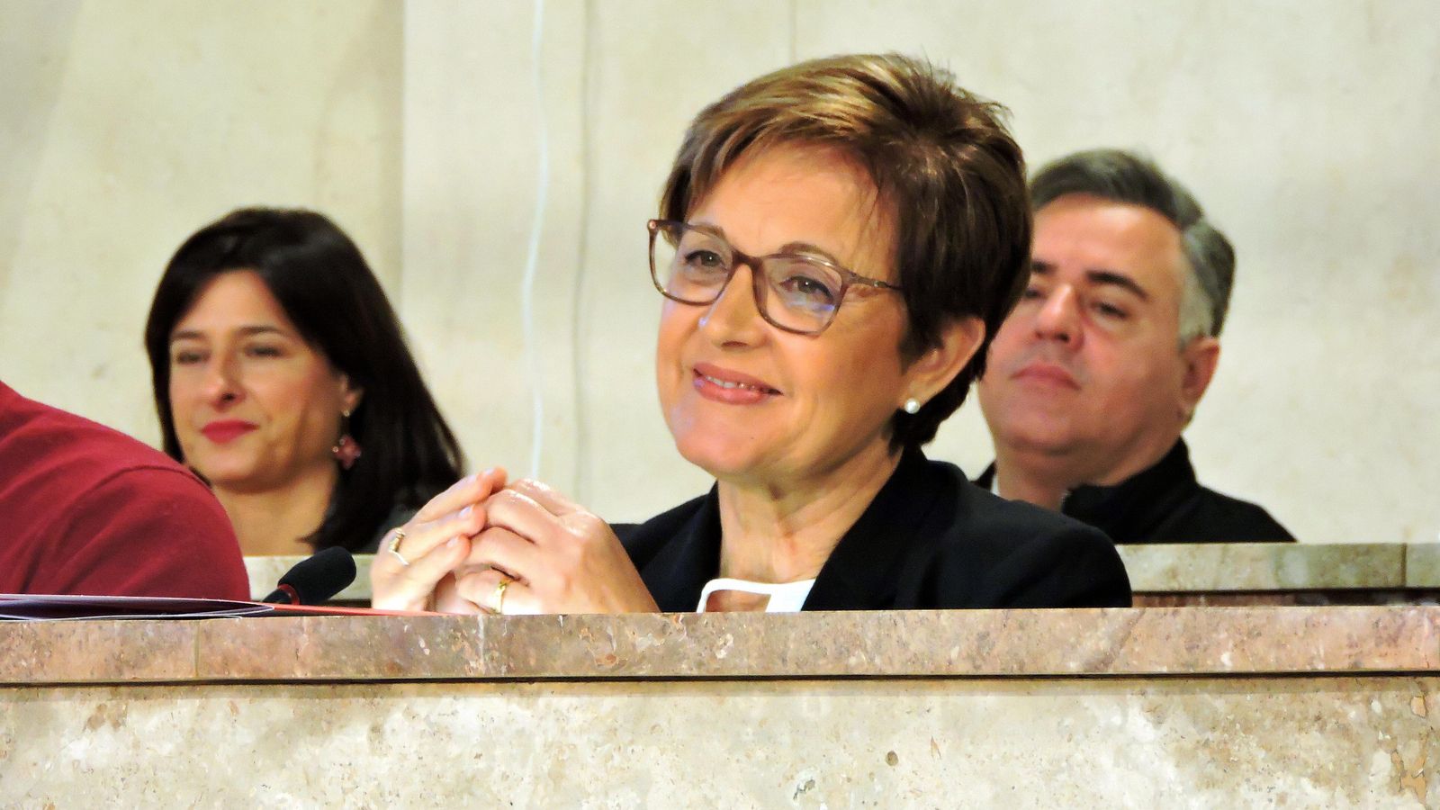 Adriana Valverde, en el Pleno