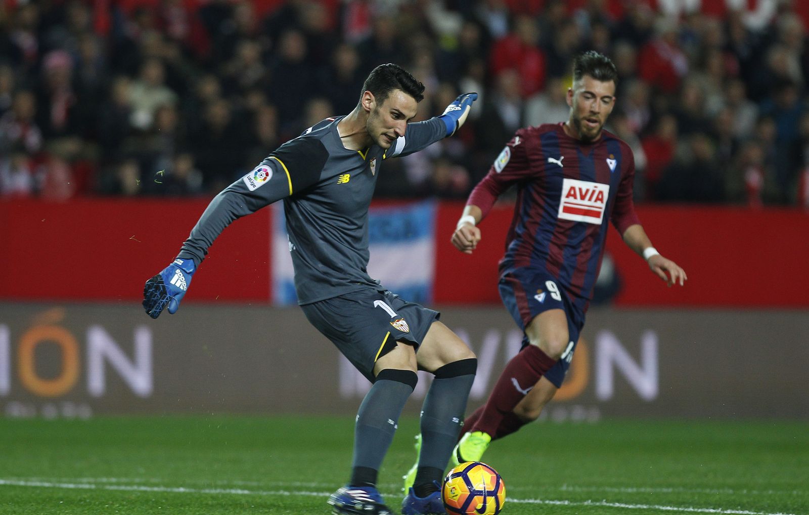 El Sevilla FC-Eibar, en imágenes