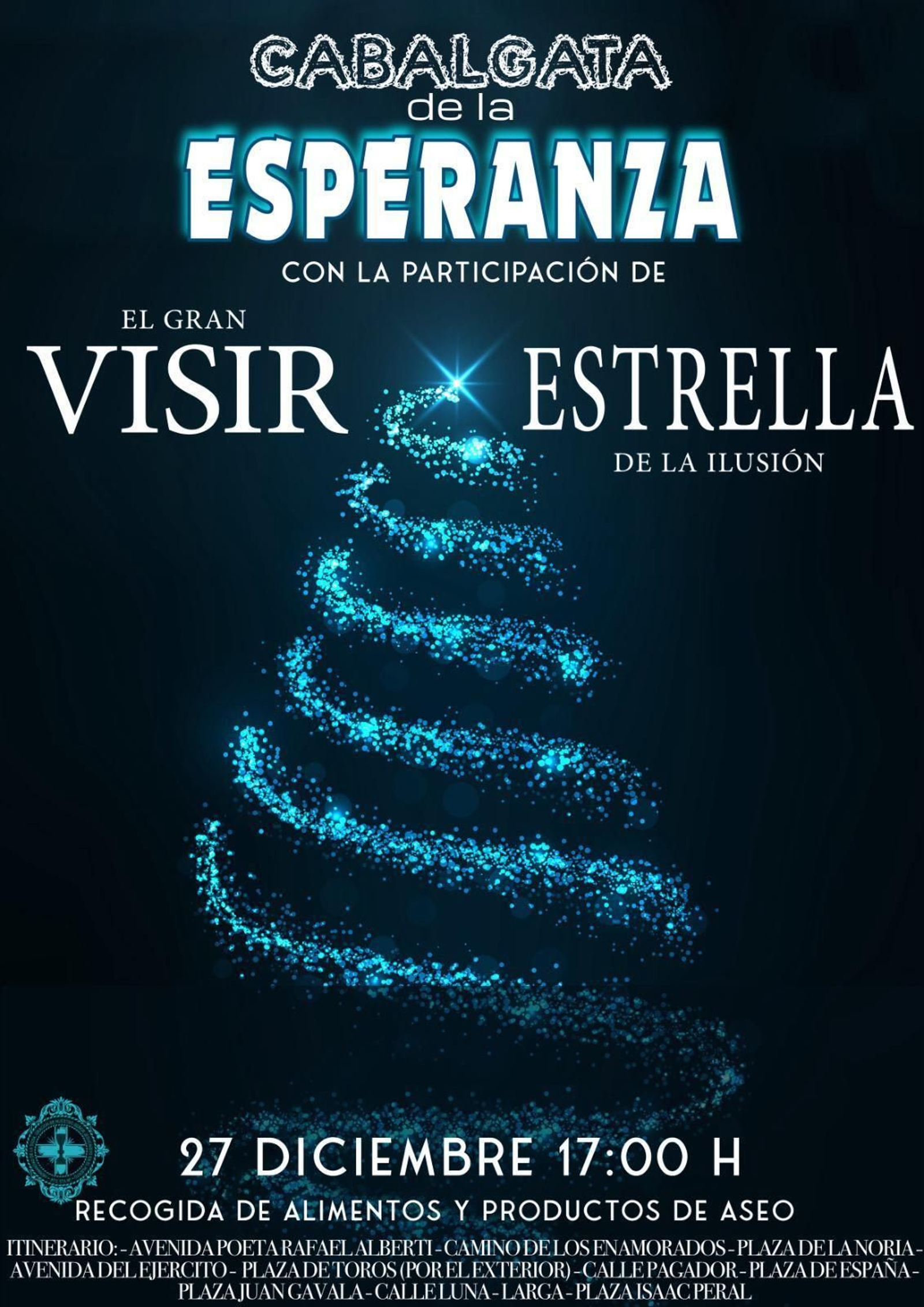 La Estrella de Oriente se suma al Gran Visir en la Cabalgata de la Esperanza.