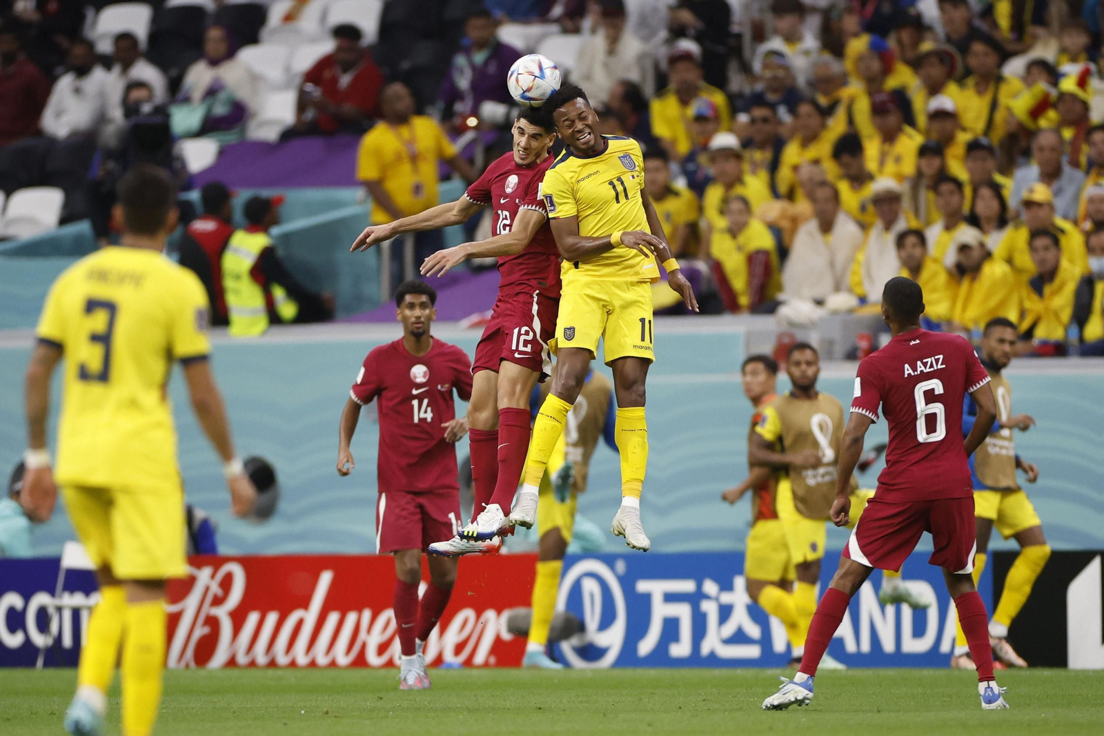 Las imágenes del Qatar - Ecuador, partido inaugural del Mundial 2022