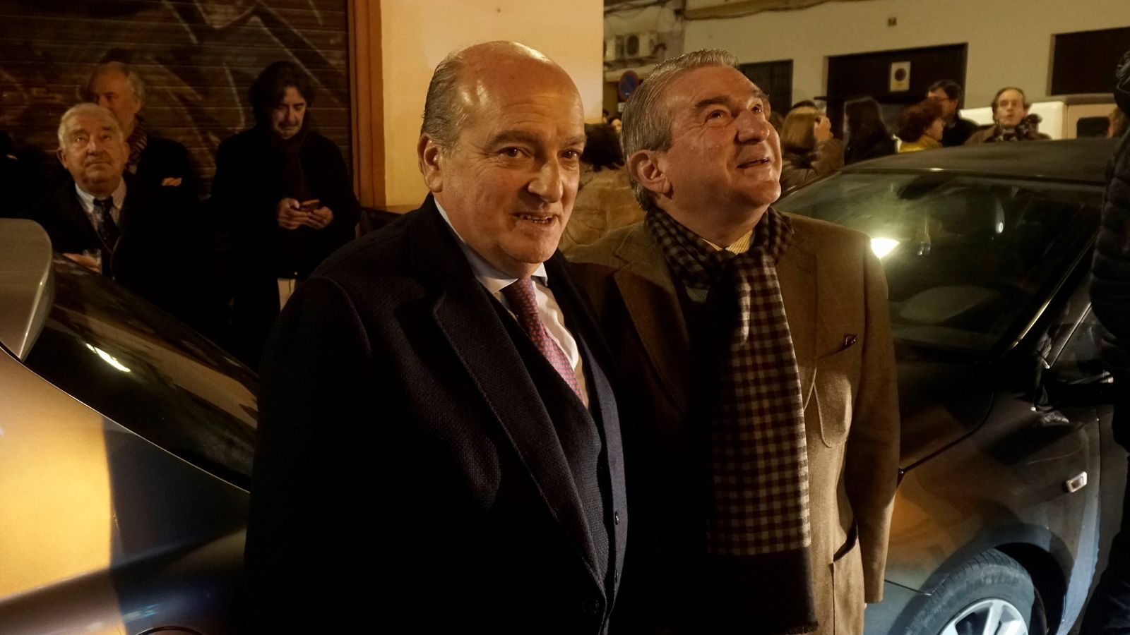 Luis Miguel Martín Rubio junto a Ramón López de Tejada.