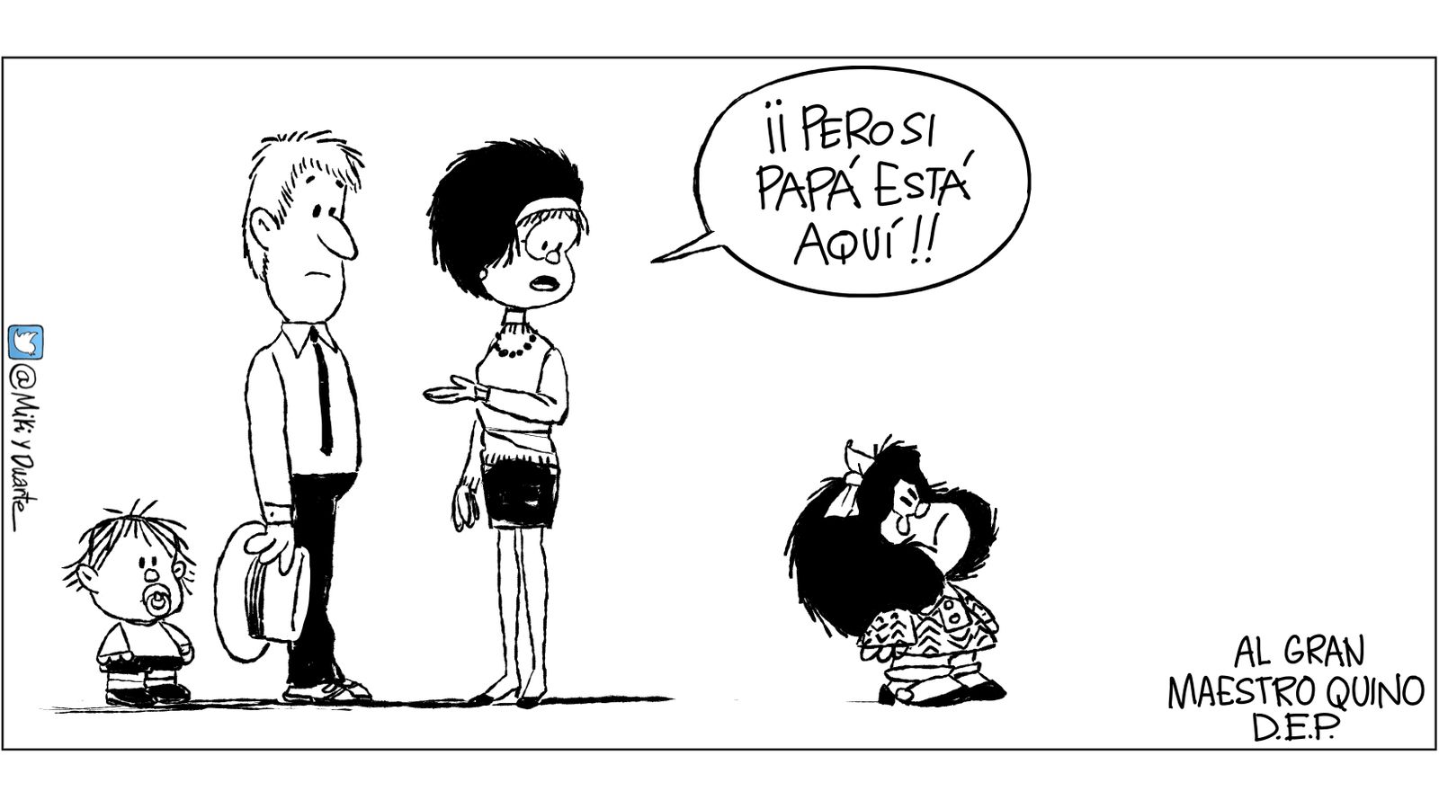 Adiós a Quino