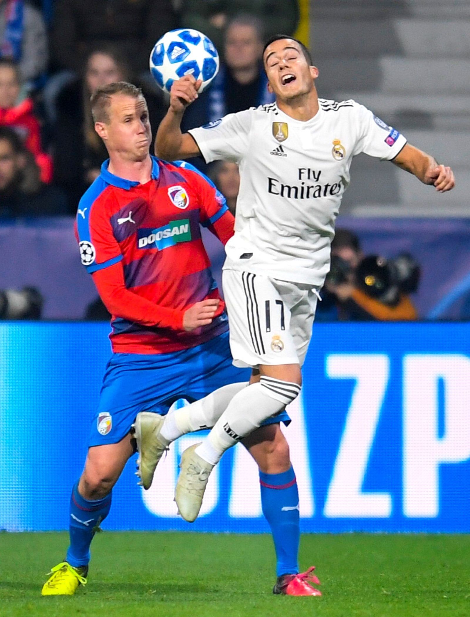 Las imágenes del Viktoria Plzen-Real Madrid