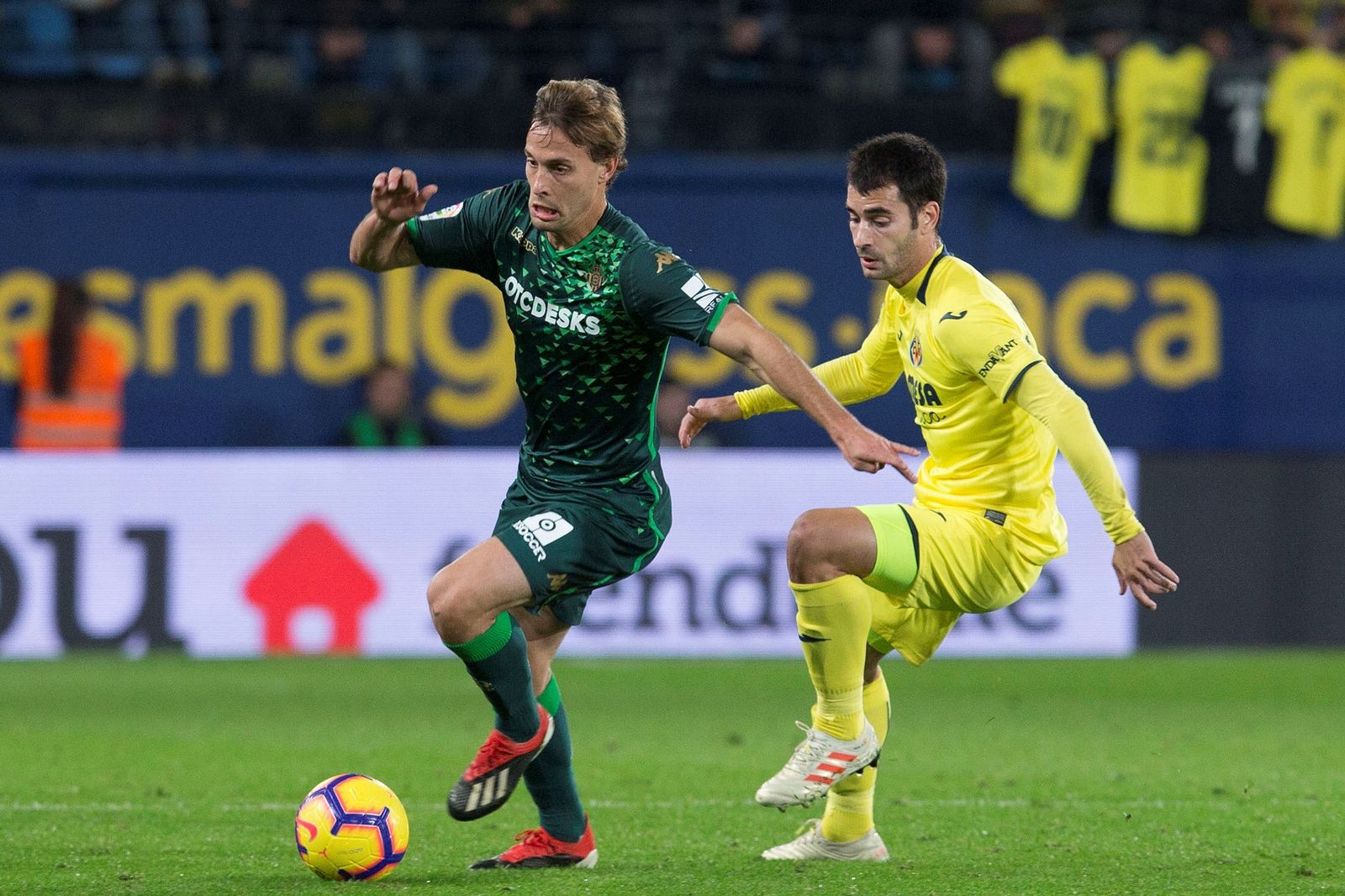 El Villarreal-Betis, en imágenes