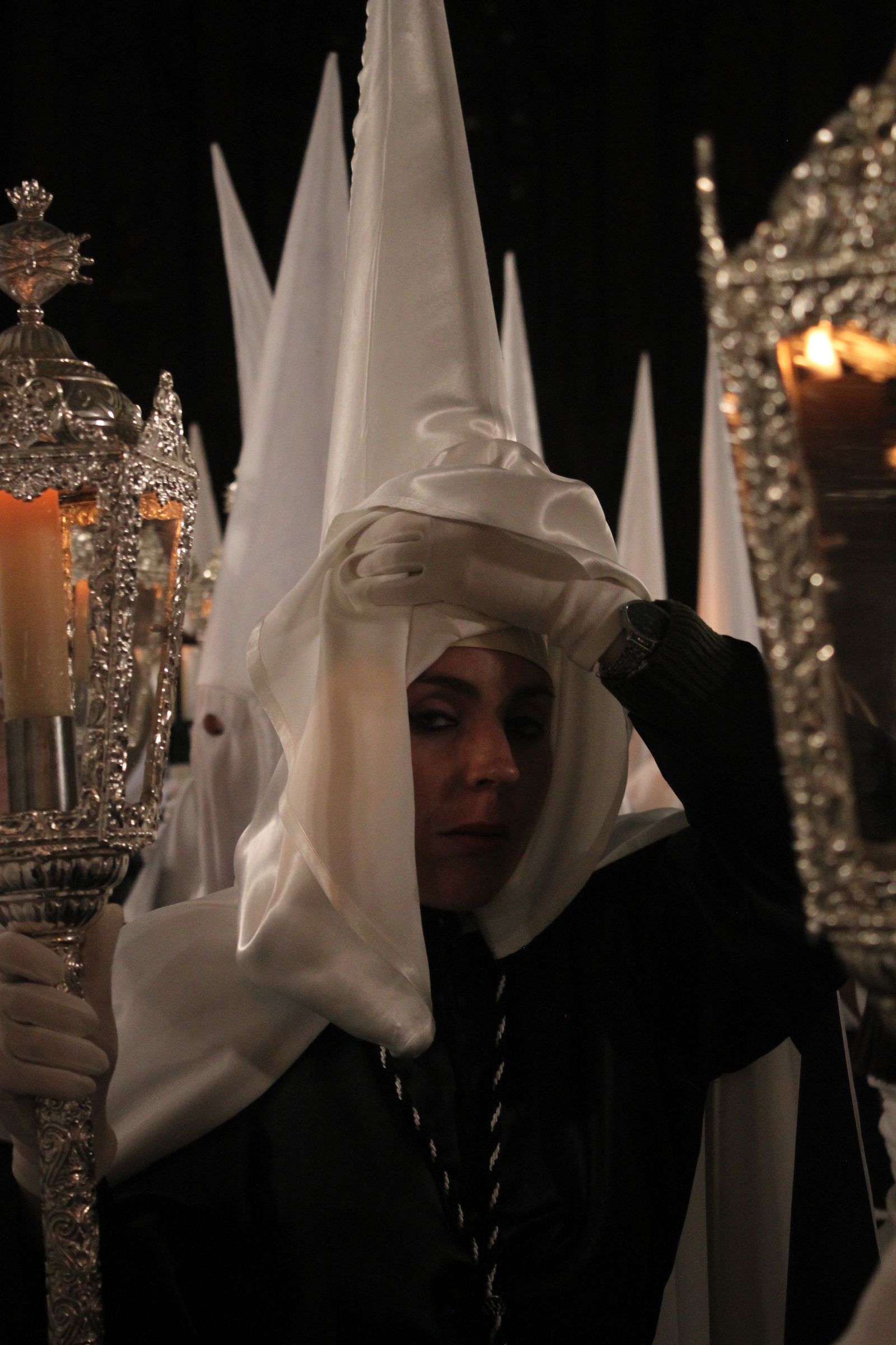 Las imágenes de las procesiones del Jueves Santo en Vélez Rubio