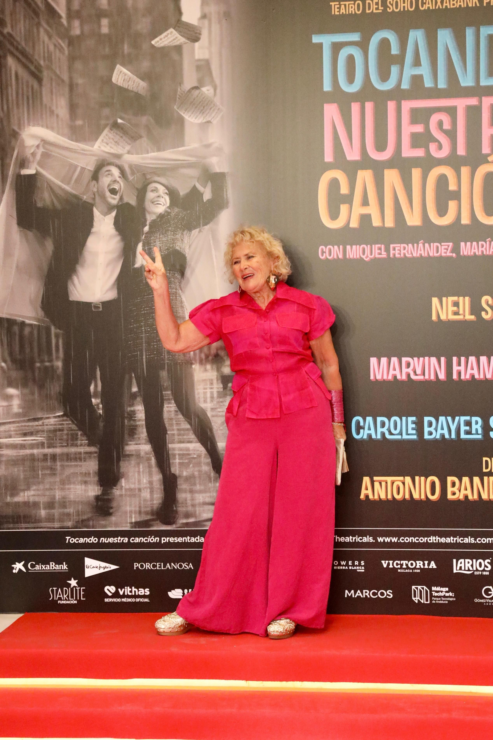 El estreno de 'Tocando nuestra canción', el nuevo musical de Antonio Banderas, en fotos