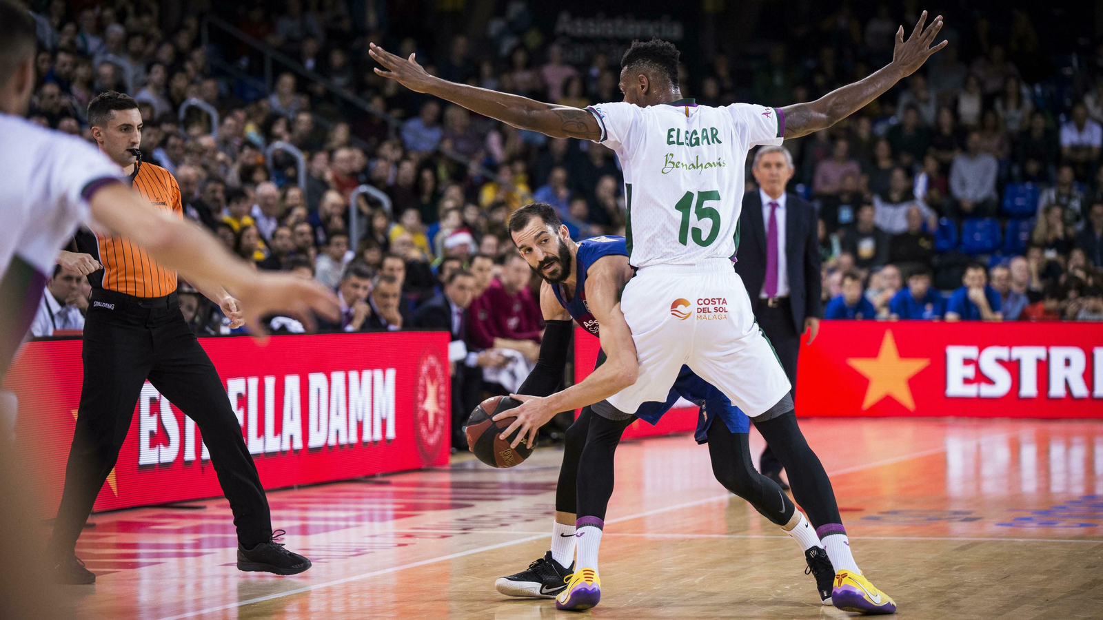 El Barcelona-Unicaja, en fotos