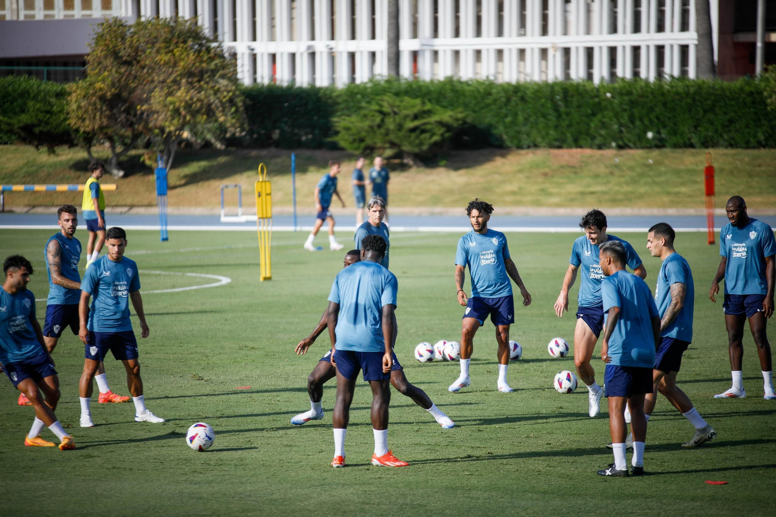 Primer entrenamiento pretemporada del Almería, en imágenes