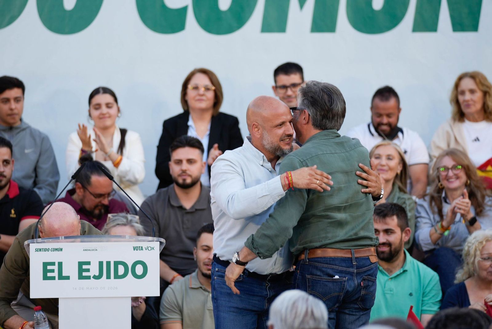 Las imágenes del acto público de Vox con Santiago Abascal en El Ejido