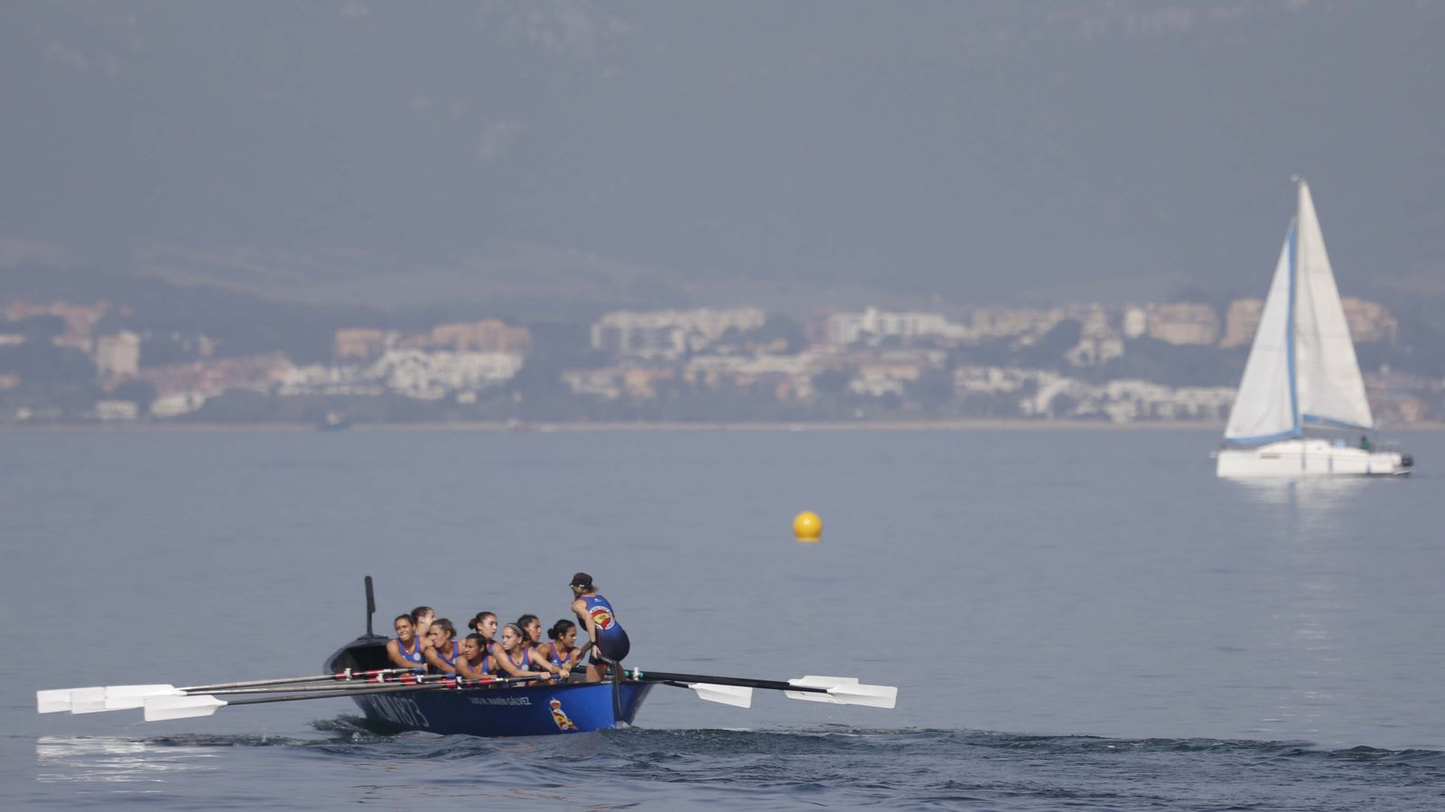 Las fotos de la tercera jornada del Campeonato de España de Remo en banco fijo, en La Línea