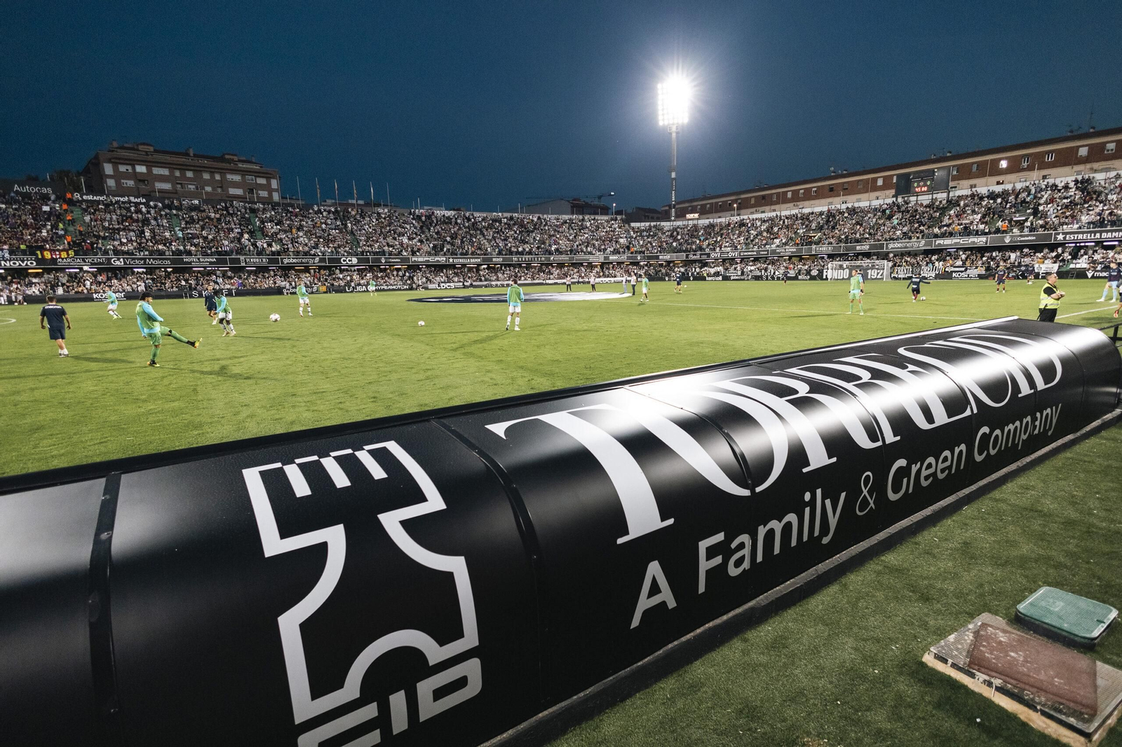 Panorámica del estadio Castalia, donde juega sus partidos el Castellón.