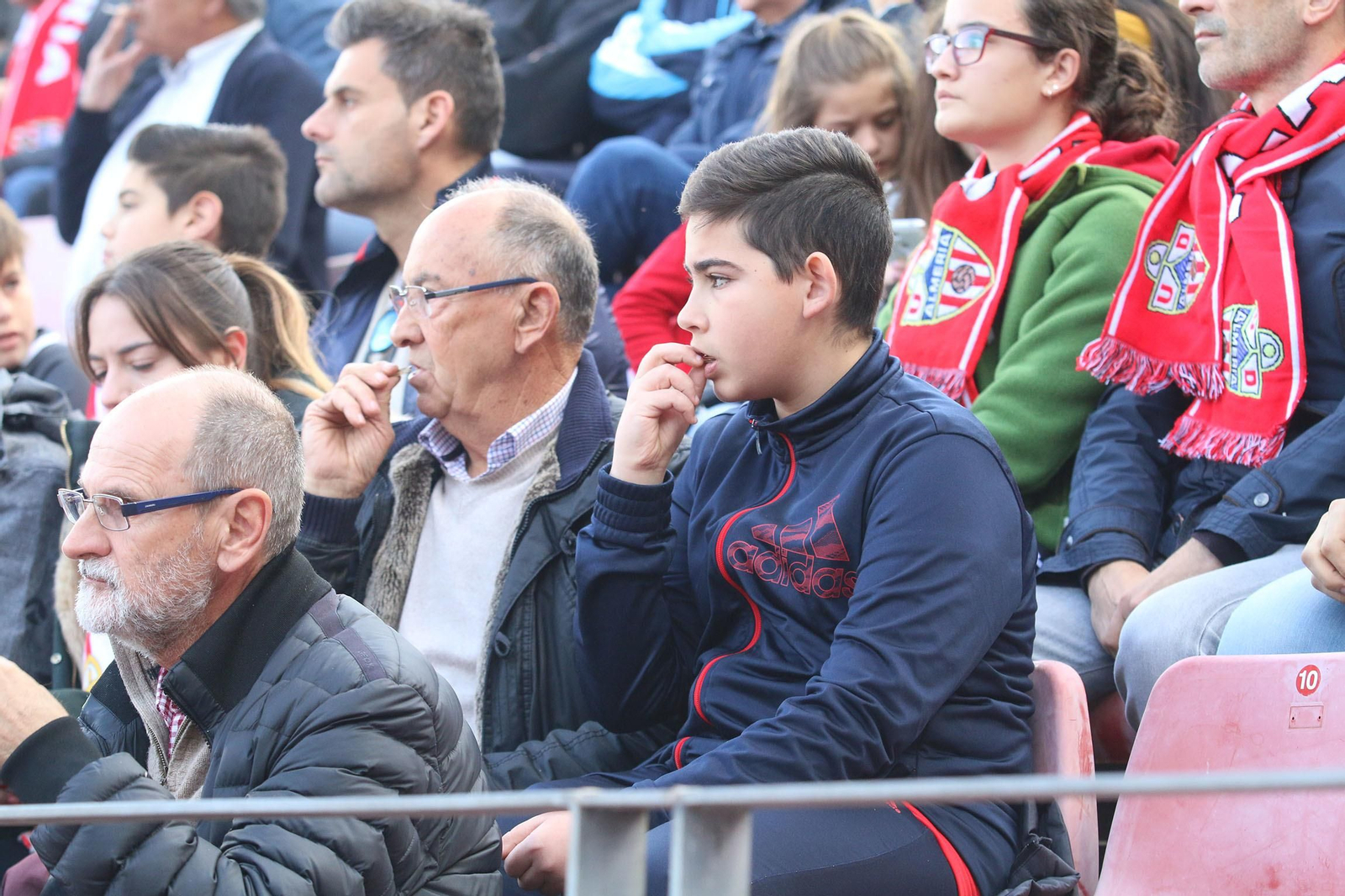 Las imágenes del Almería-Cádiz