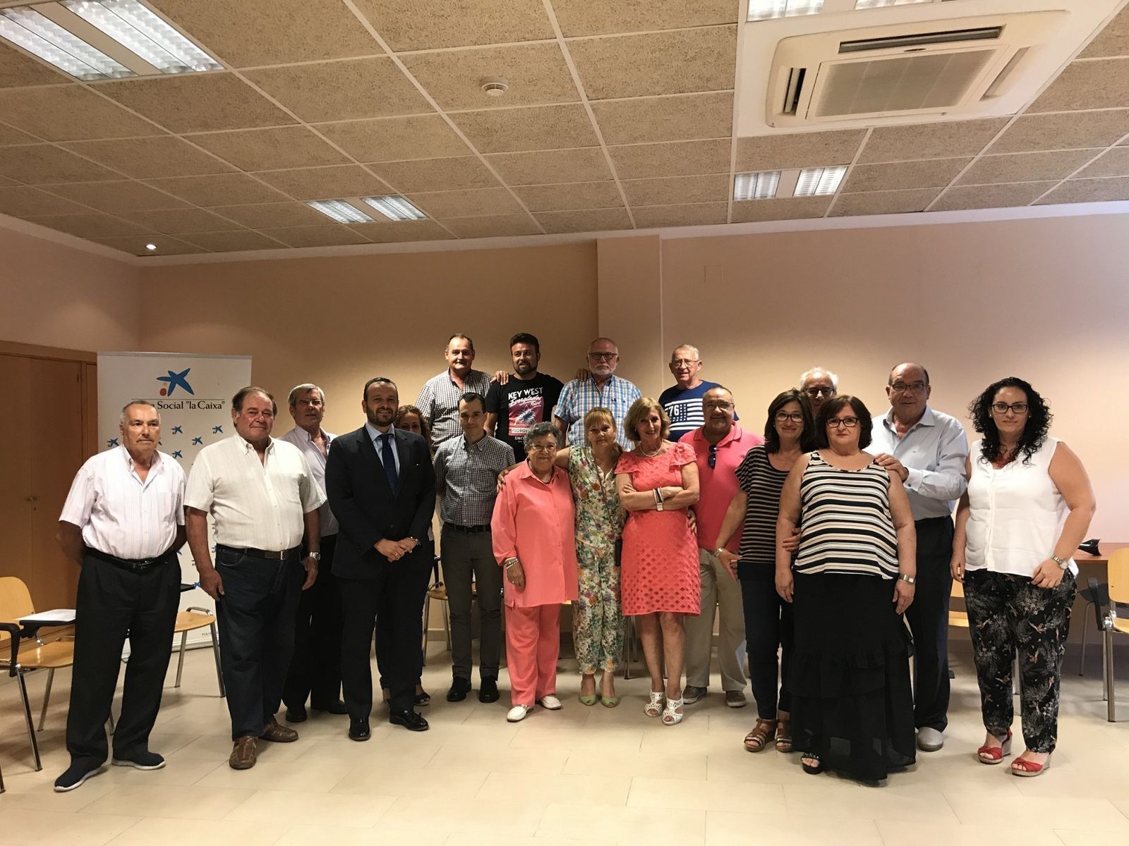 Los participantes en la iniciativa y los responsables de la misma.