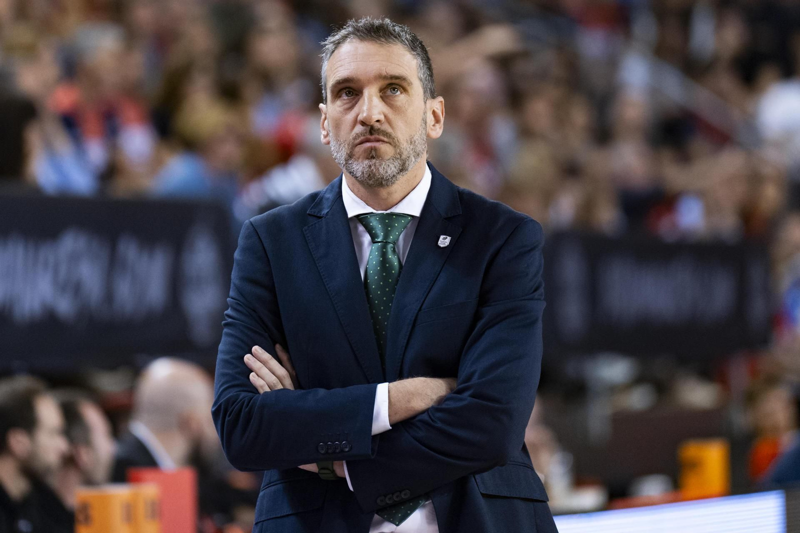Ibon, en el Manresa-Unicaja.