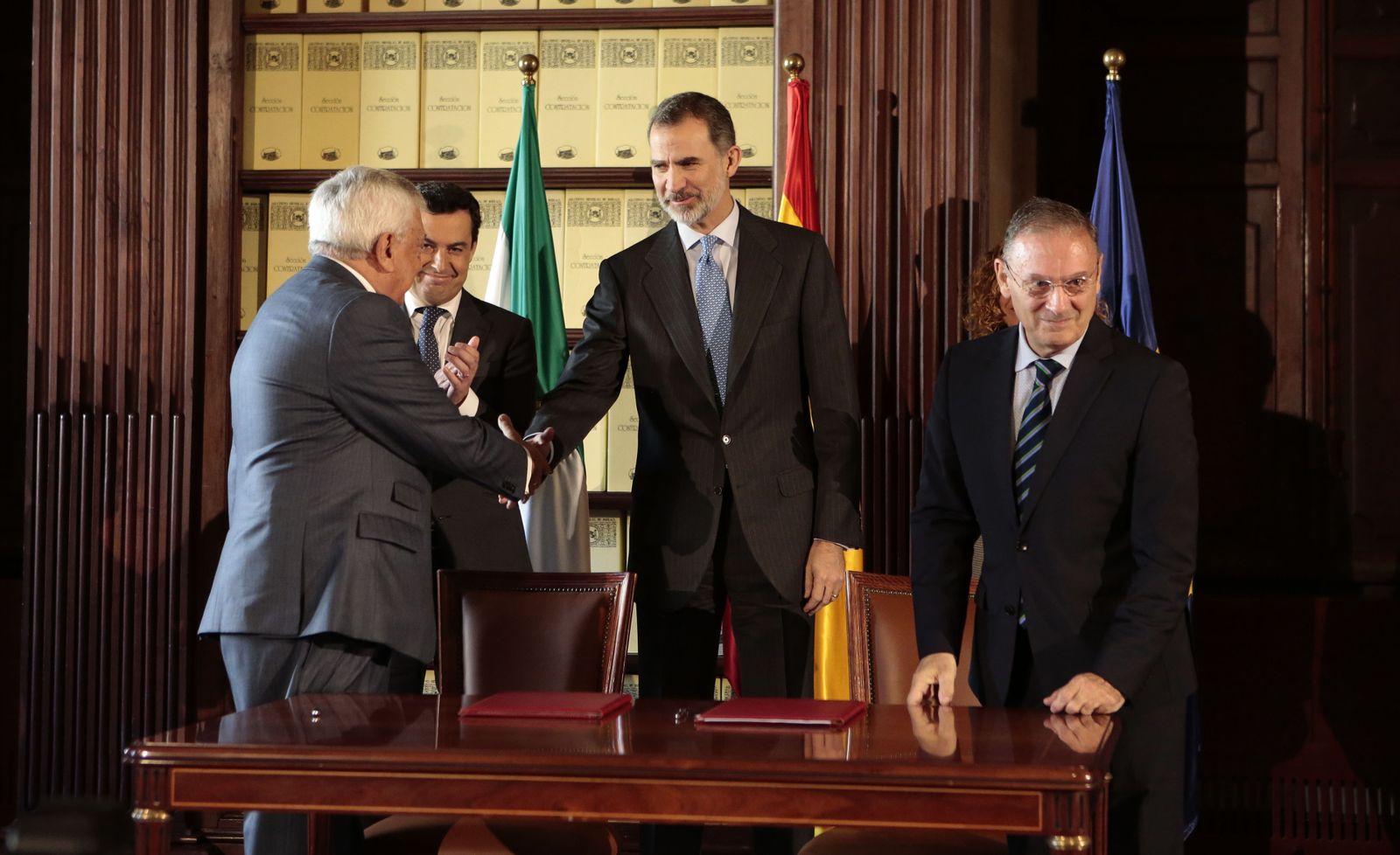 Las imágenes de la visita del Rey a Sevilla