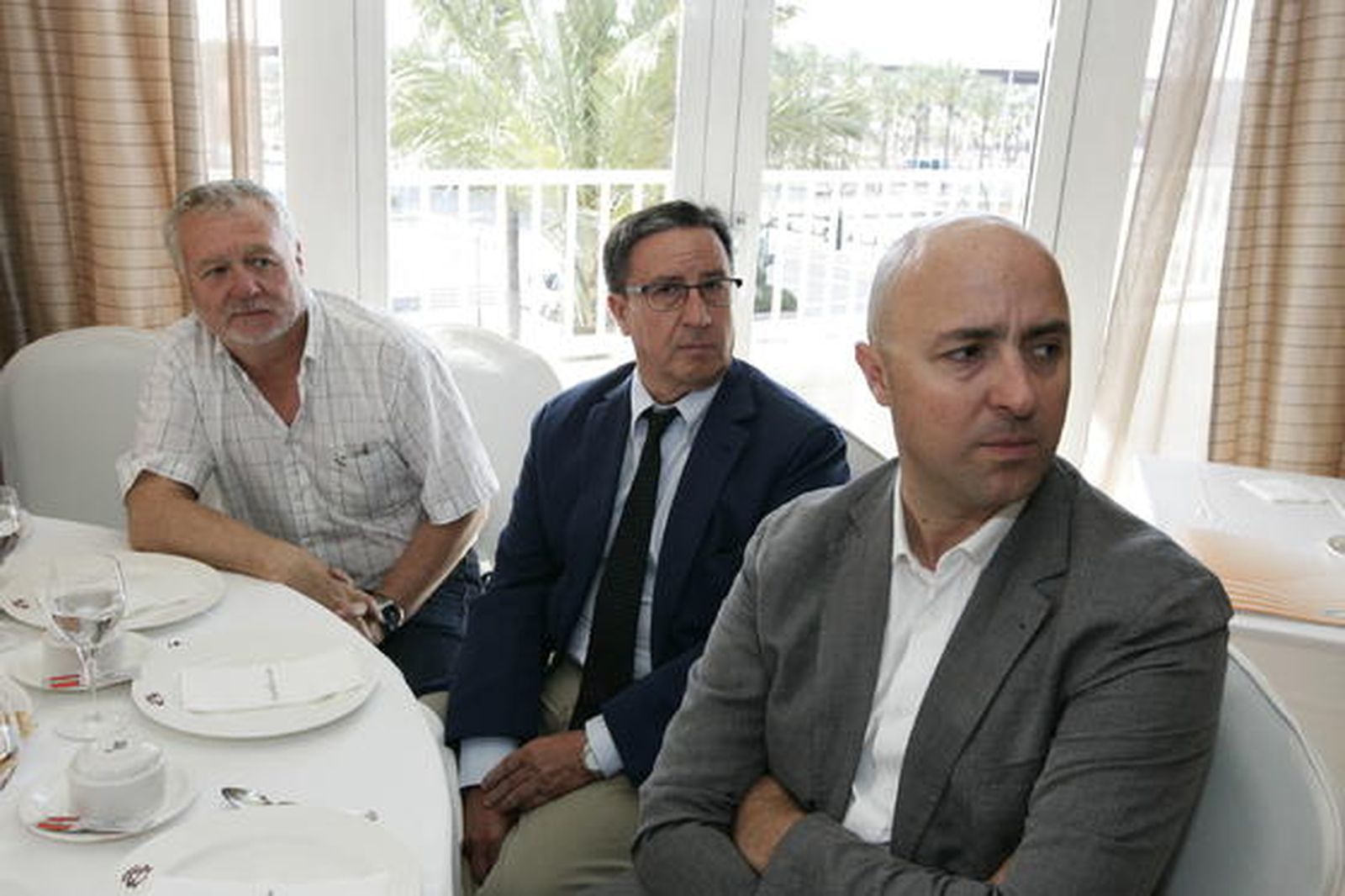 Juan Jiménez, José Antonio González y Antonio Ortiz Oliva

Foto: Javier Alonso / Rafael G.