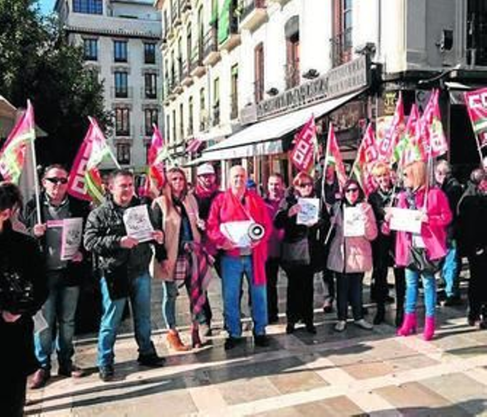 CCOO eligió el hotel Plaza Nueva.