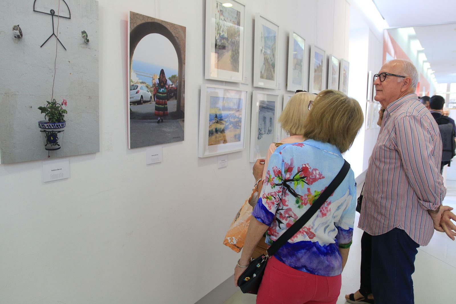 Exposición de acuarela y fotografía del Foro Almería Centro