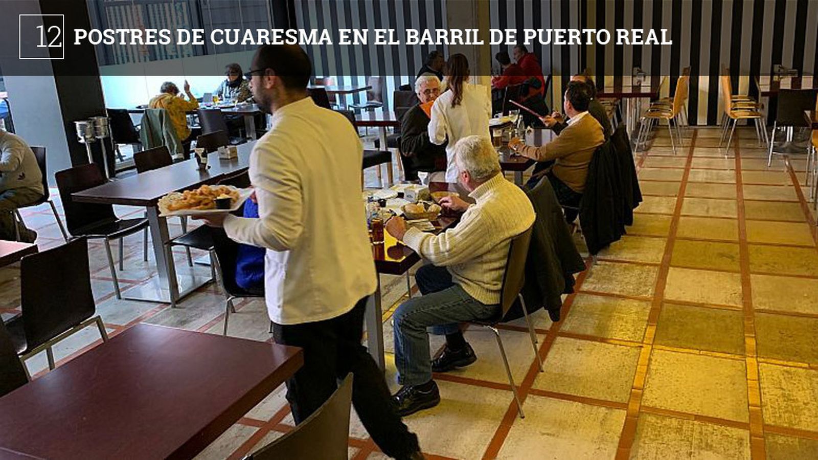 La cervecería El Barril de Puerto Real ha preparado para la Semana Santa una carta especial de repostería artesanal. En ella no faltan clásicos como el arroz con leche, aunque este es de turrón blando artesanal de Jijona y crocante de almendra. También la imprescindible torrija adopta una forma especial: se trata de un flan de torrija tradicional y caramelo sobre crema chantilly infusionada con baileys. El establecimiento ofrece hasta ocho propuestas en su carta dulce especial para este periodo, que juegan con la tradición para crear postres originales.