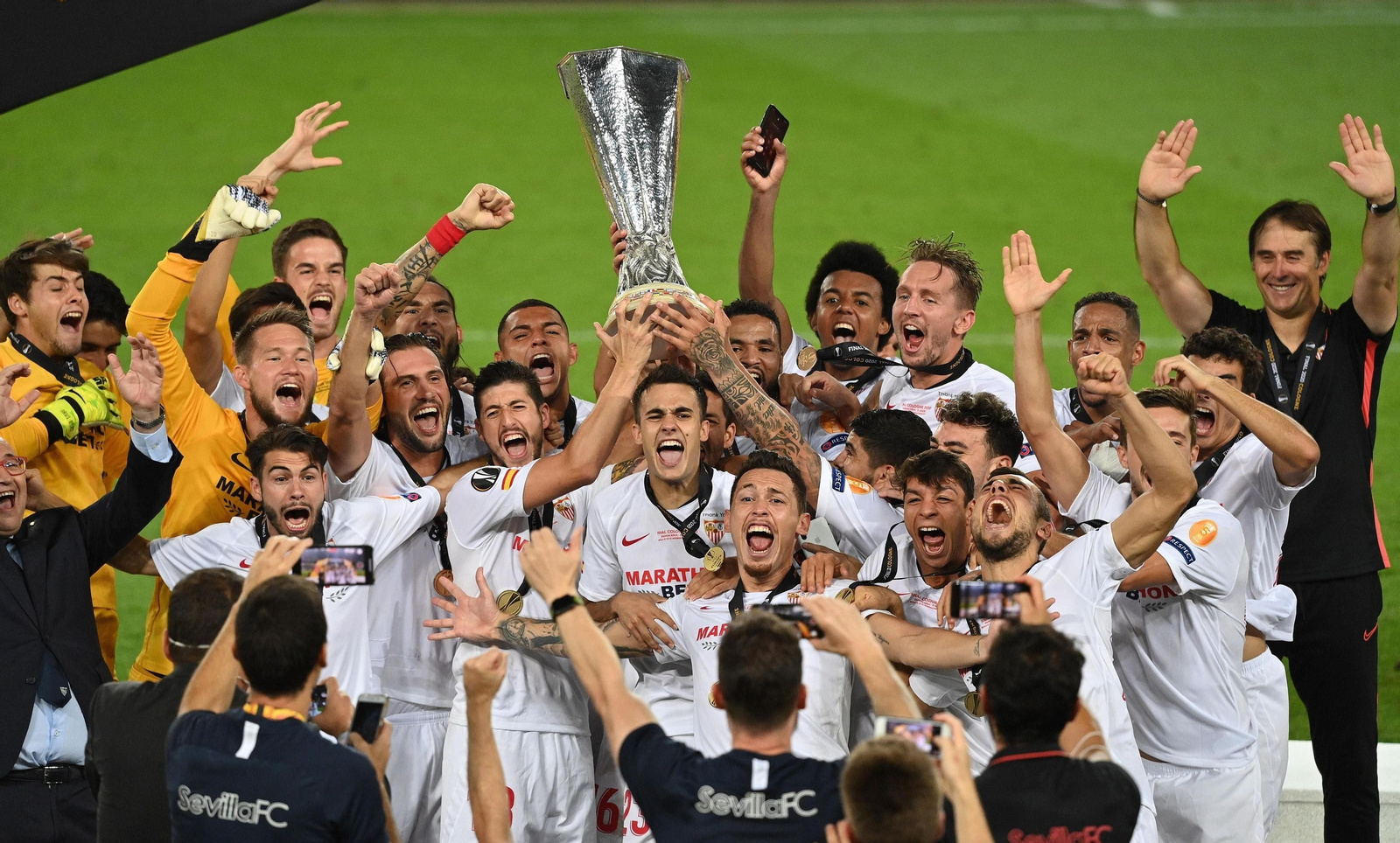 Fotos del Sevilla-Inter de Milán