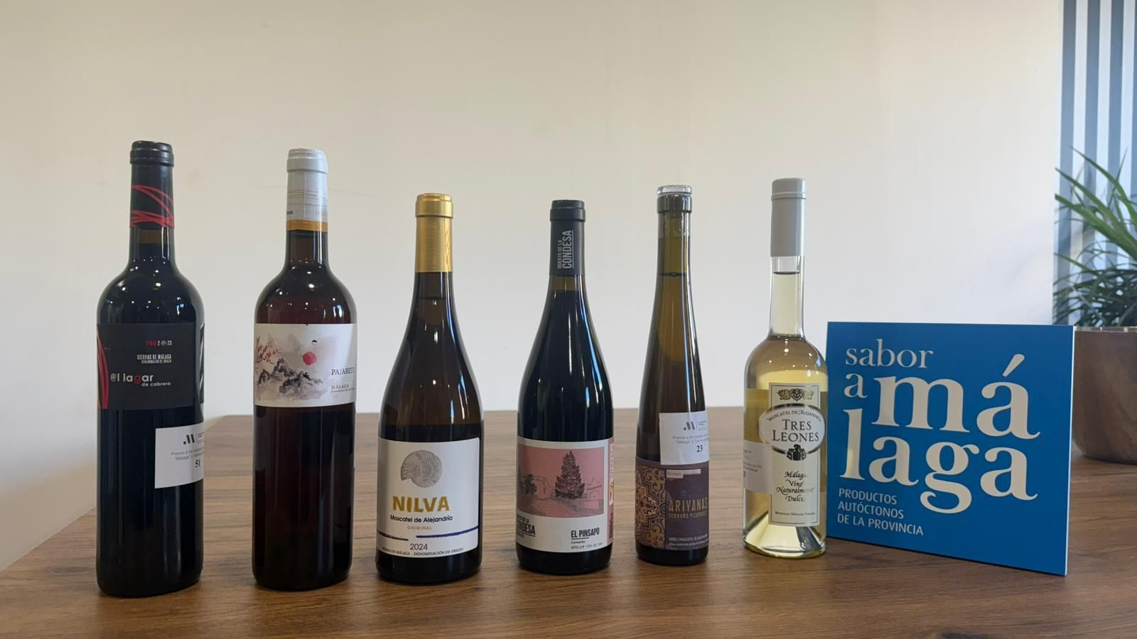 Los vinos ganadores de los premios de Sabor a Málaga.