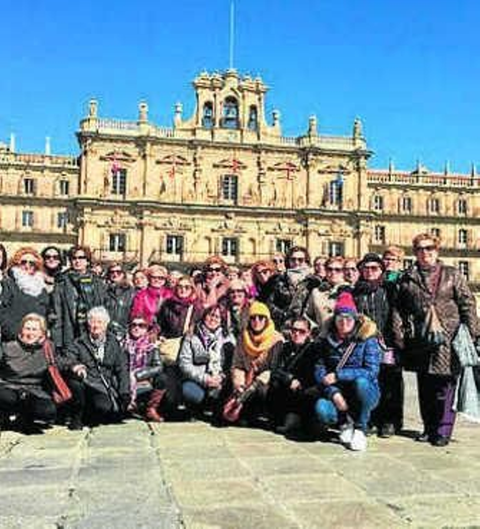 En la Playa Mayor de Salamanca.