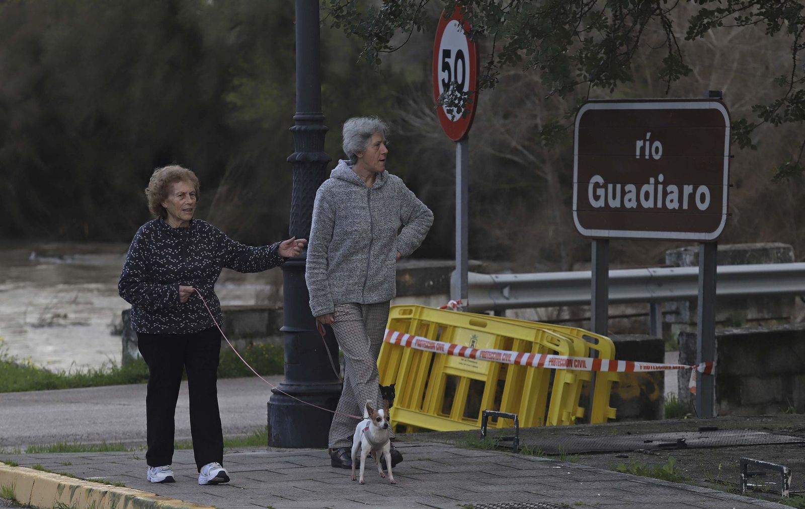 Fotos de los desperfectos provocados por las borrascas en Jimena de la Frontera