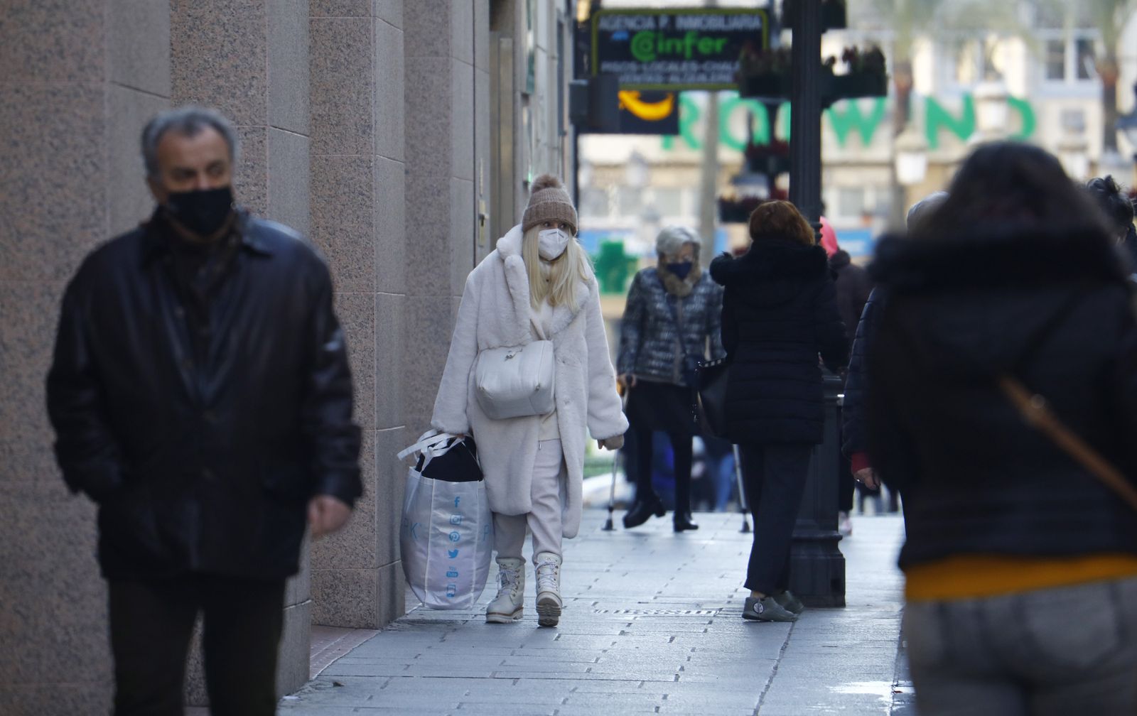 Las fotos de una gélida mañana en Córdoba con aviso amarillo por frío