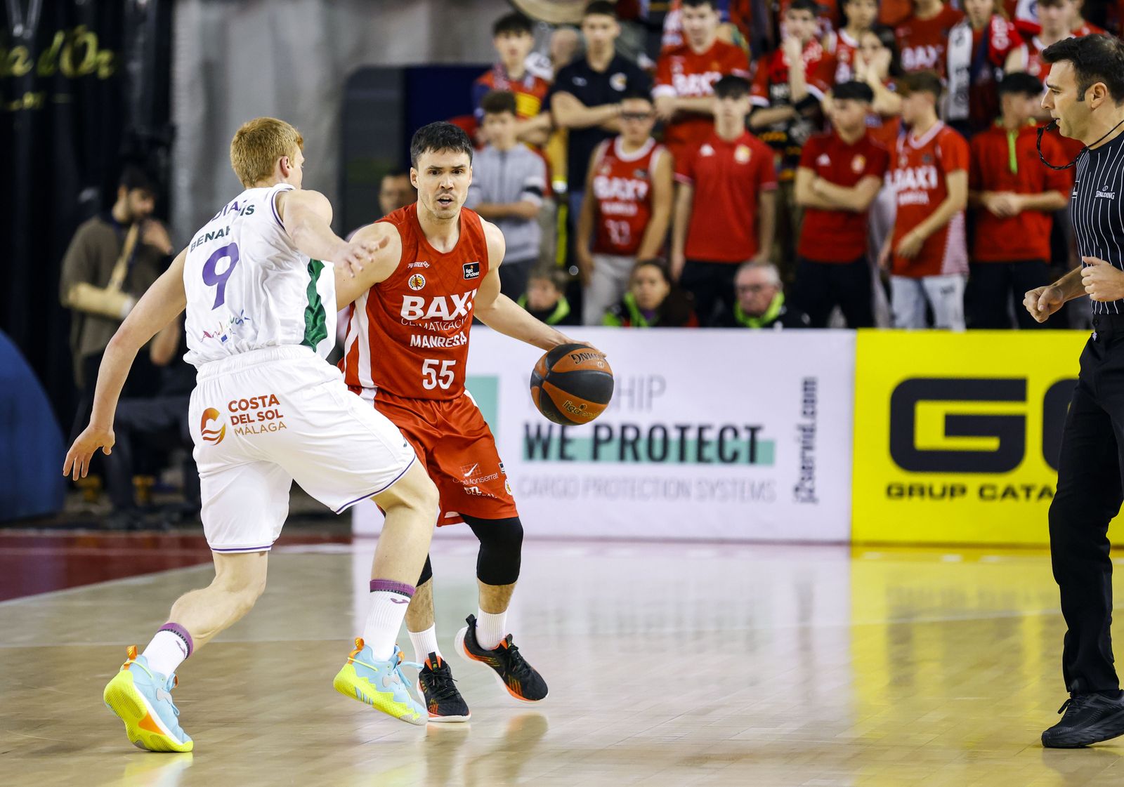 El Baxi Manresa - Unicaja, en fotos