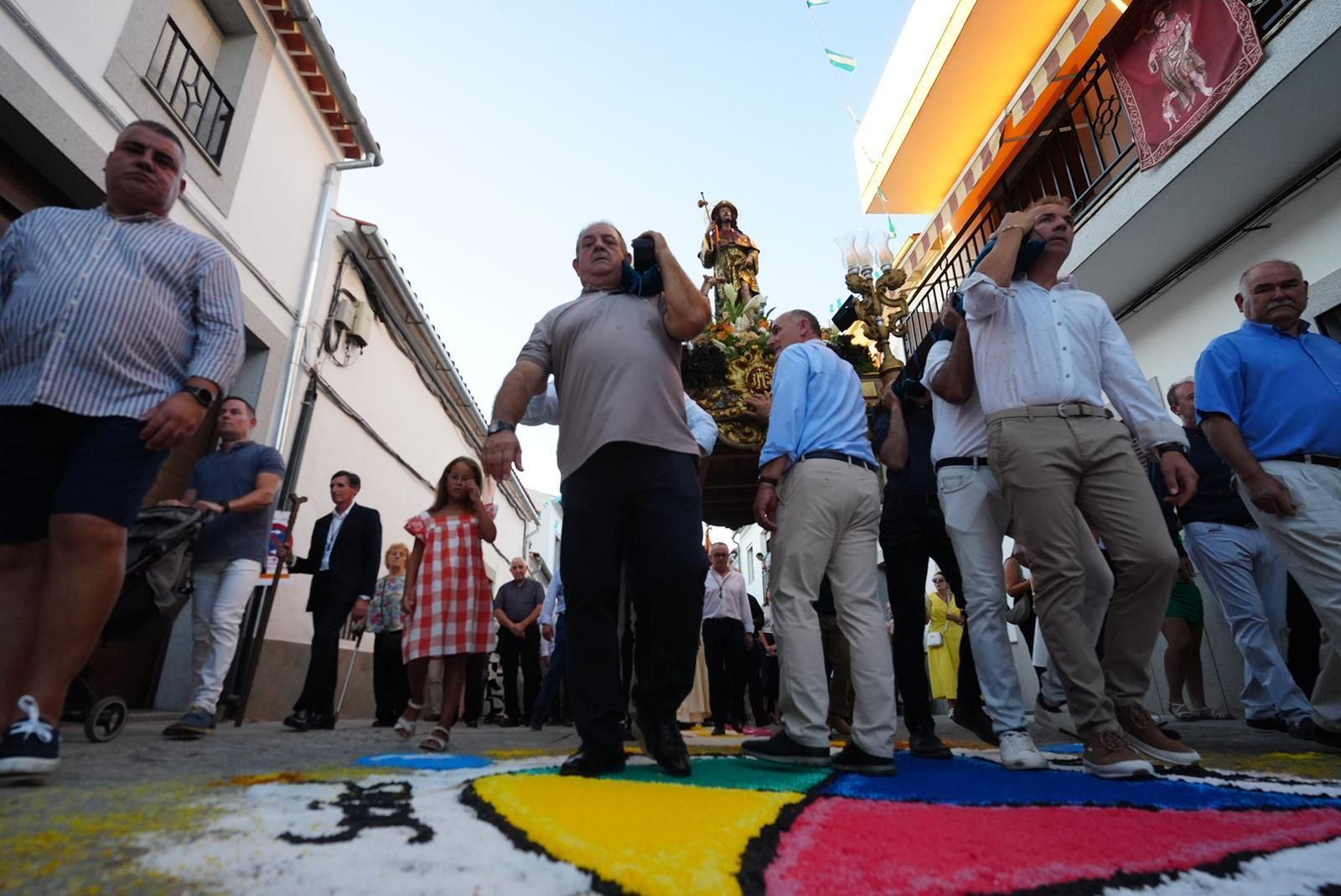 La procesión de San Roque en Dos Torres