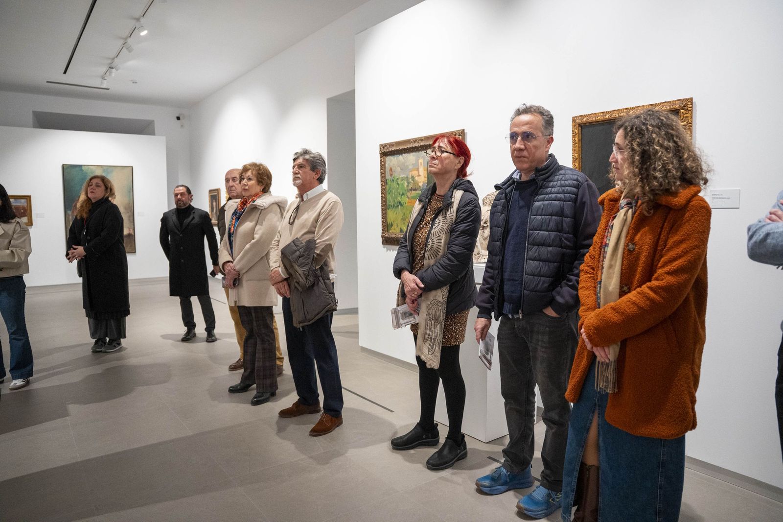 Fotogalería de la nueva obra de Zuloaga de la familia Cosentino en el MUREC