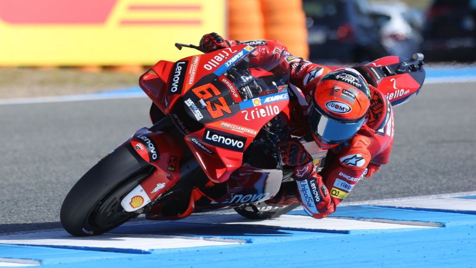 Bagnaia, mejor tiempo del FP3.