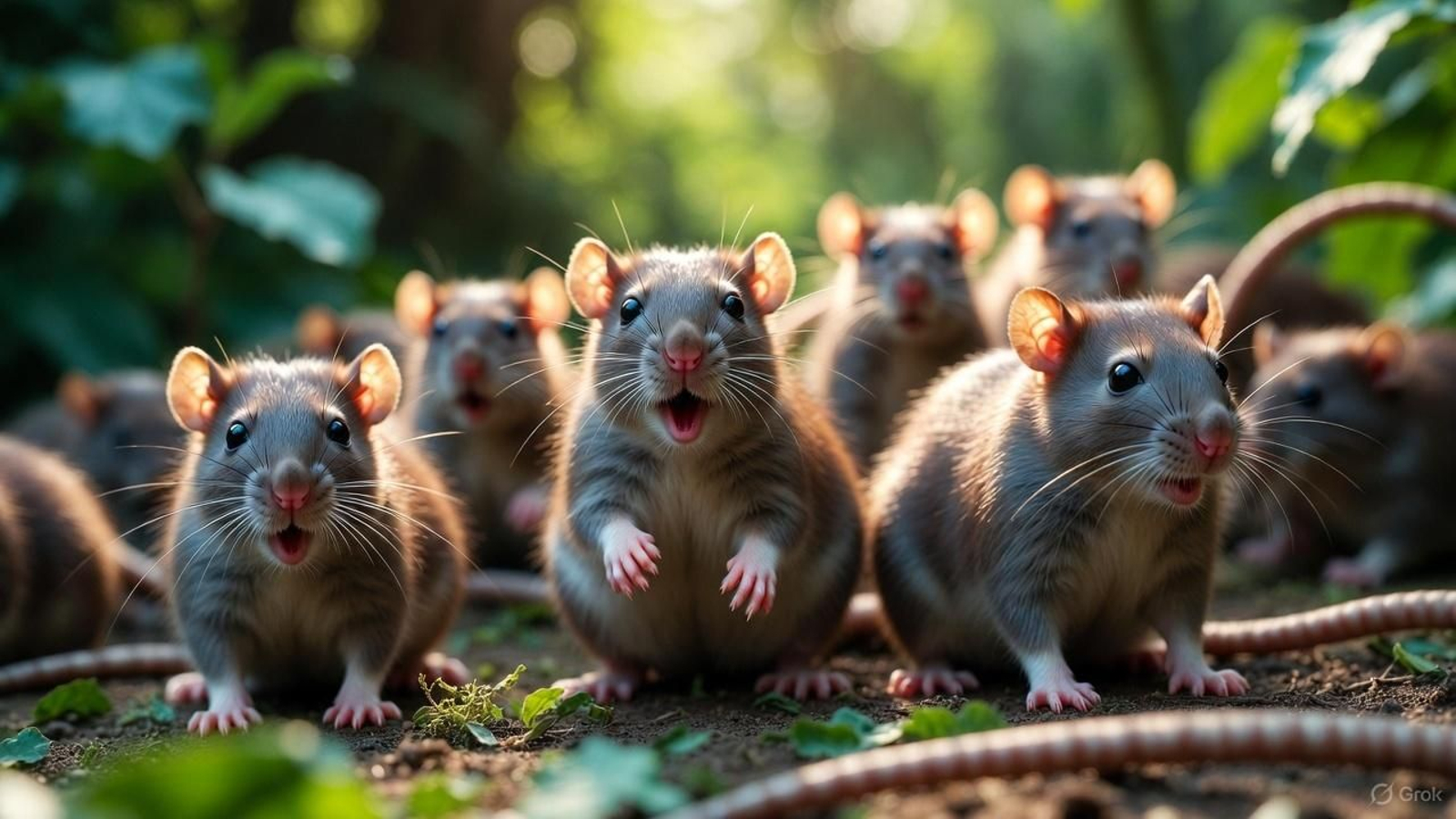 Roedores generados por IA