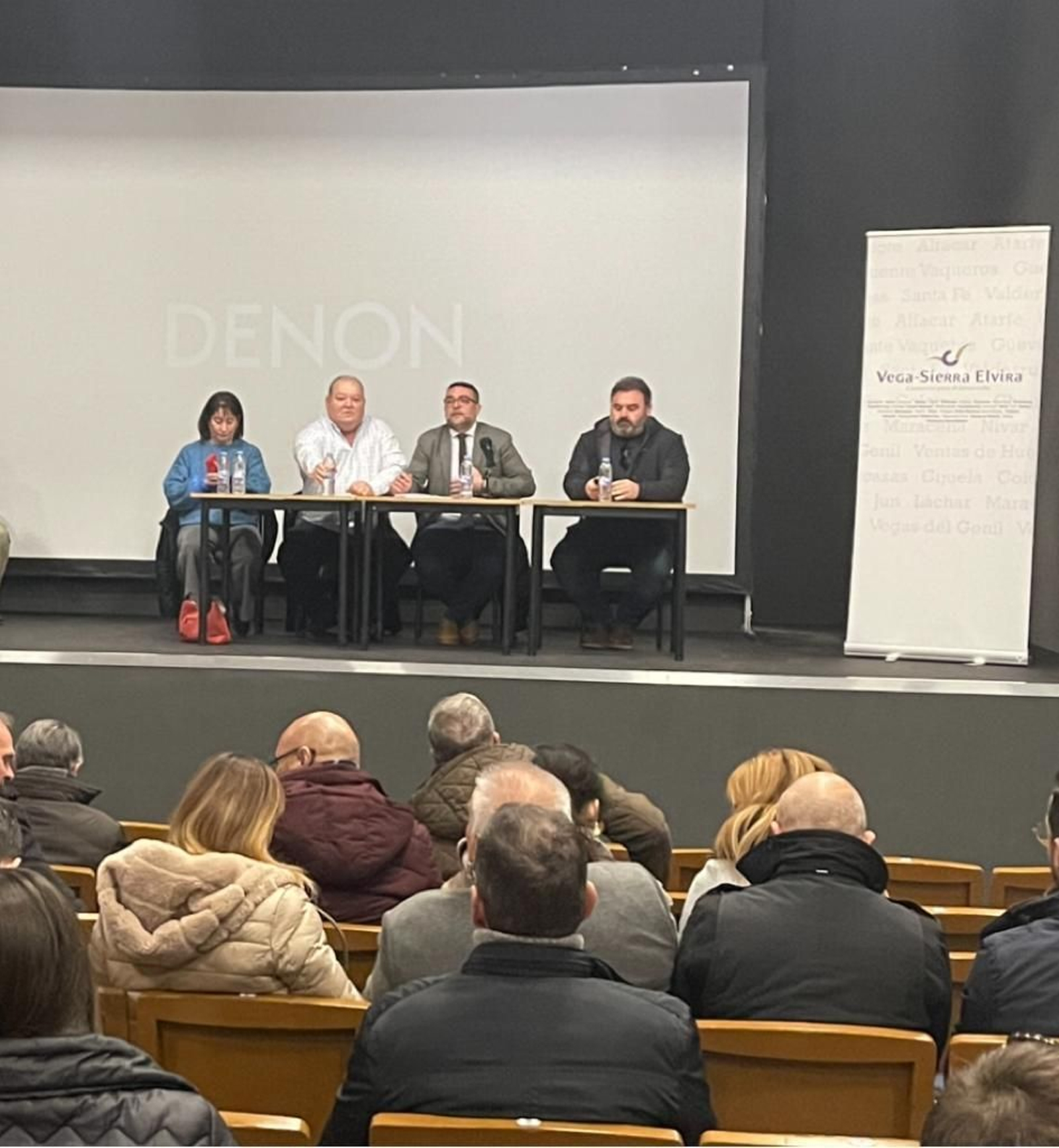 Un momento de la presentación del proyecto.