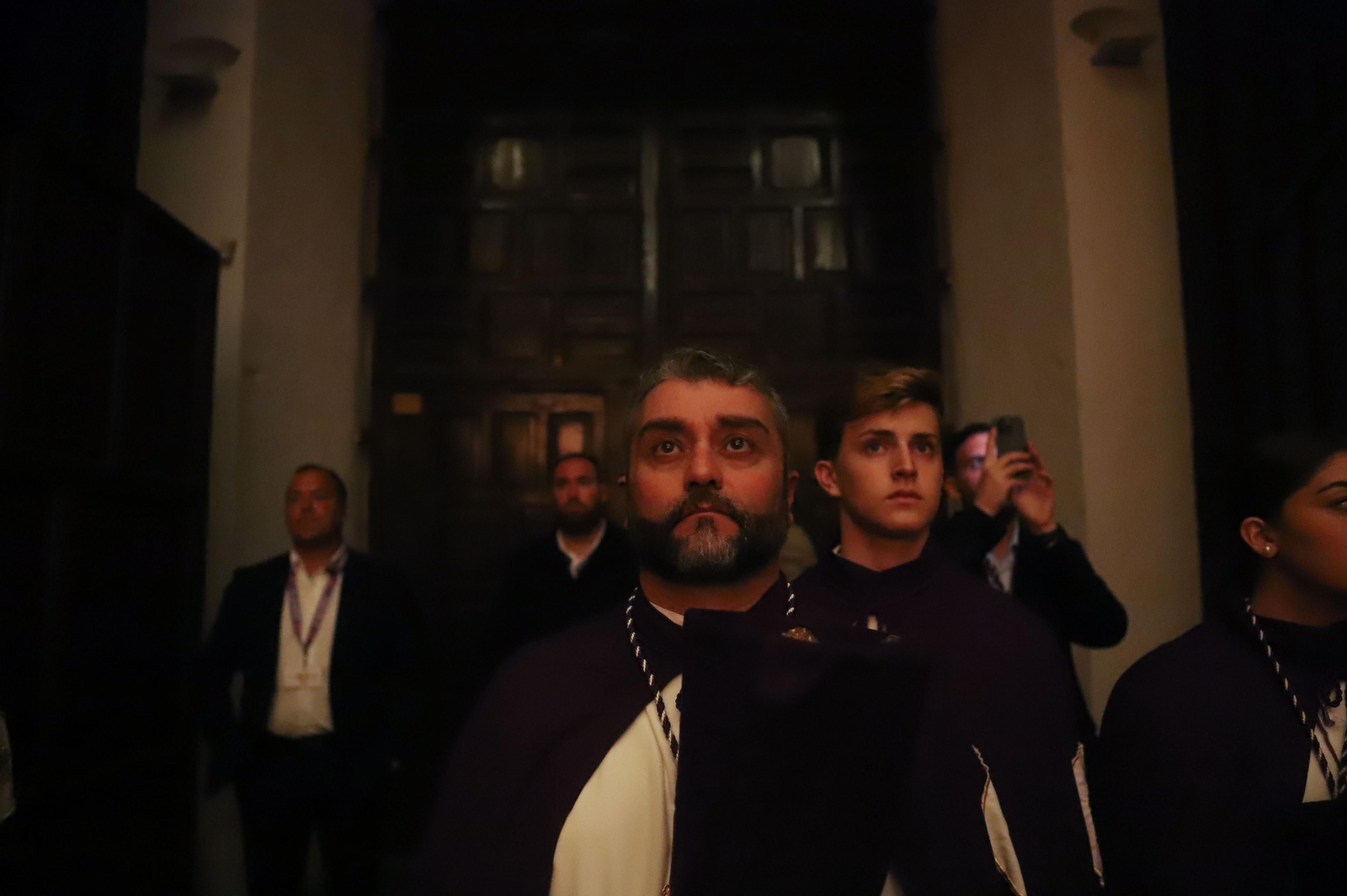 Fotos del Lunes Santo en Tarifa: El huerto y Nuestra Madre de Dios y del Rosario