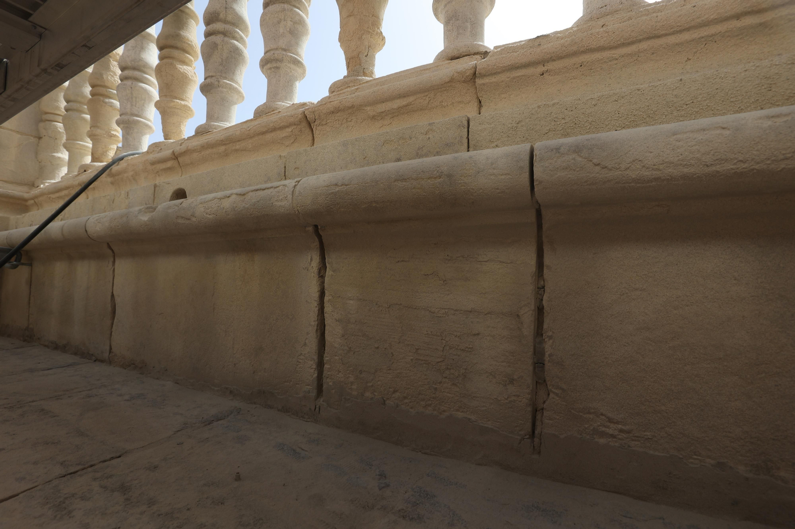 Obras en la fachada del ayuntamiento