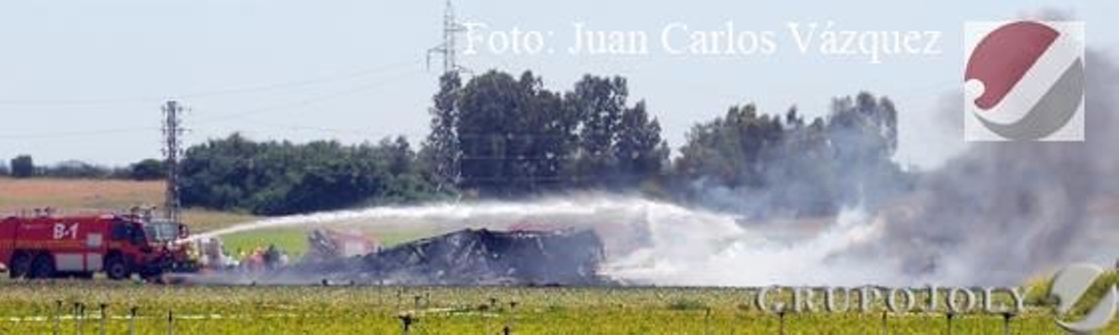 Las imágenes del accidente del A400M