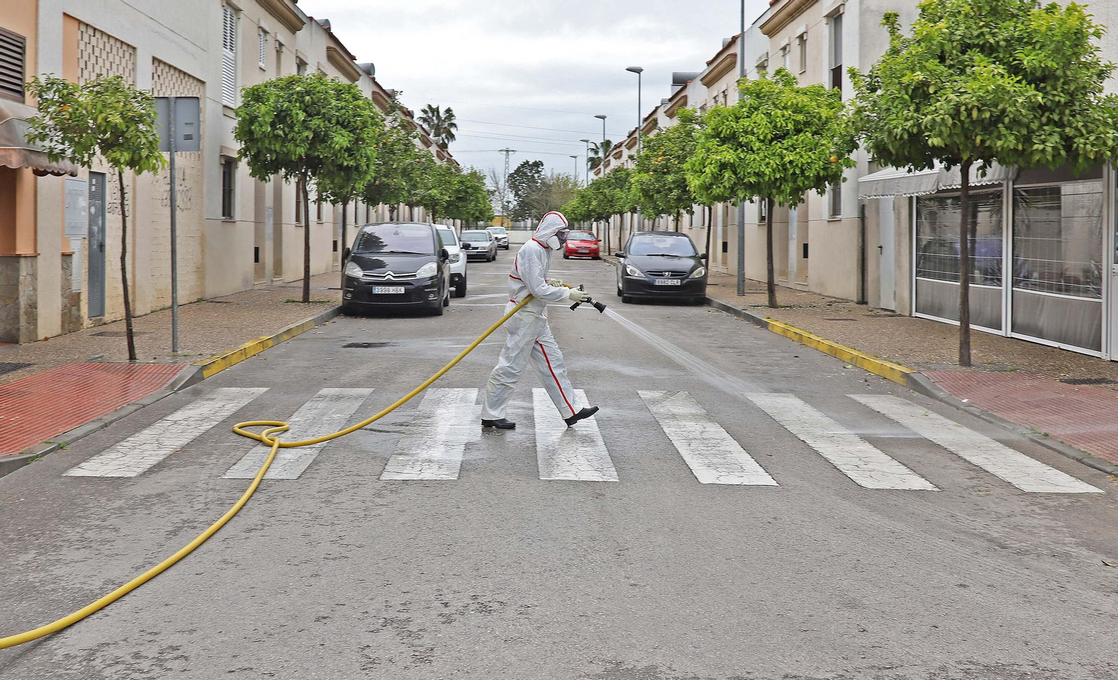 Coronavirus ,Viernes Santo ,27 días del estado de alarma en Jerez en imágenes